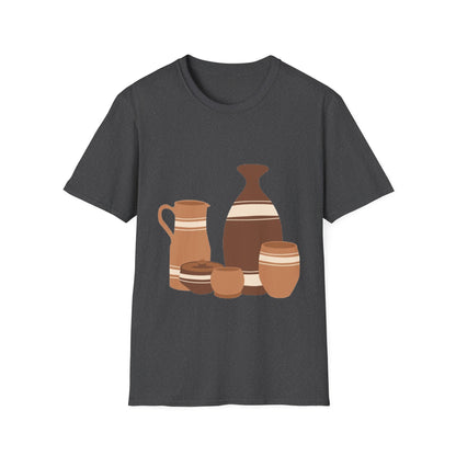 Kitchen Utensils Hanging Back Print T‑Shirt — Chef Cooking Tools Shirt