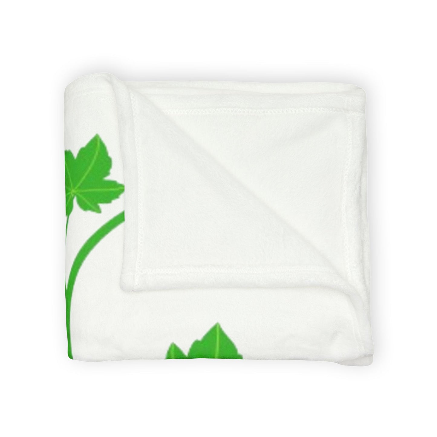 Green Ivy Vines Blanket — Soft Polyester Throw for Home & Garden Lovers
