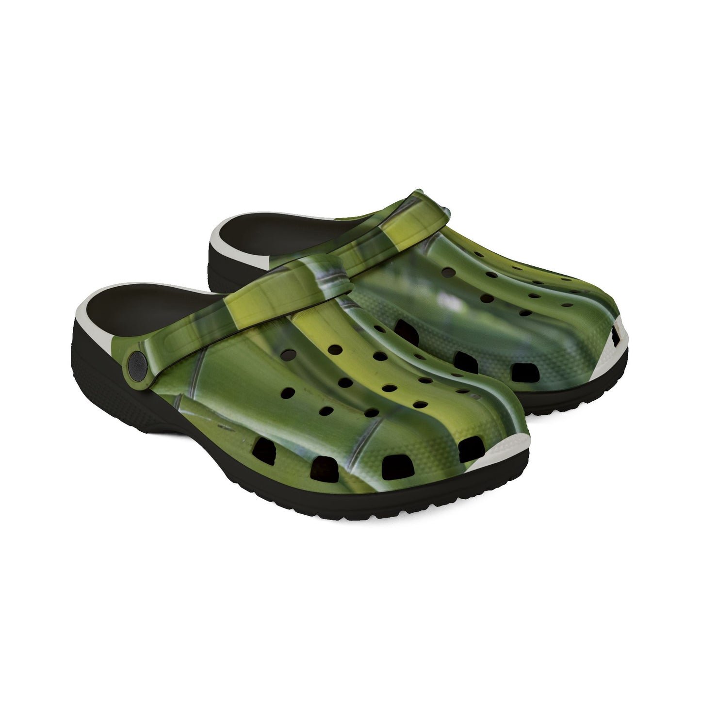 Cactus Green EVA Foam Clogs — Lightweight Garden & Beach Shoes