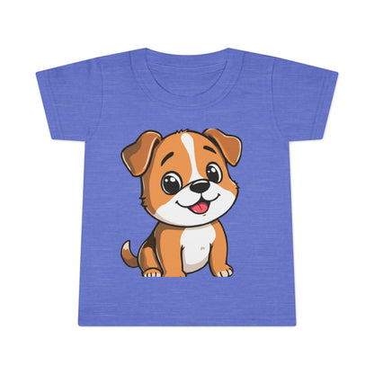 Cute Puppy Toddler T-Shirt — Adorable Cartoon Dog Tee for Babies & Toddlers