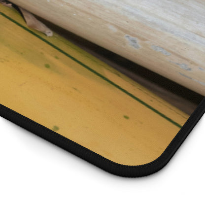 Bamboo Pattern Desk Mat — Tropical Natural Bamboo Mouse Pad