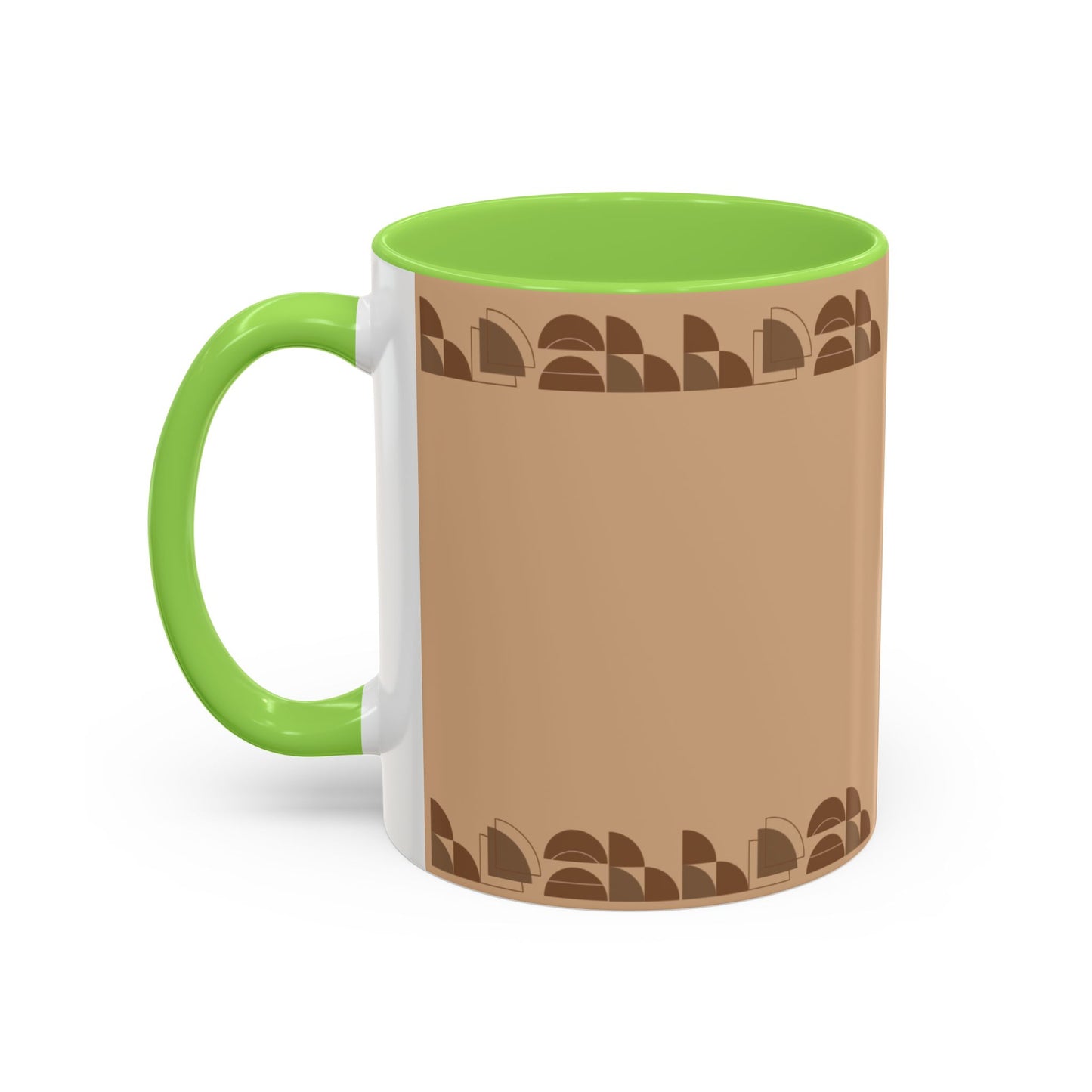 Retro Neutral Pattern Coffee Mug (11oz, 15oz)