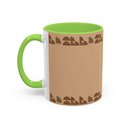 Retro Neutral Pattern Coffee Mug (11oz, 15oz)