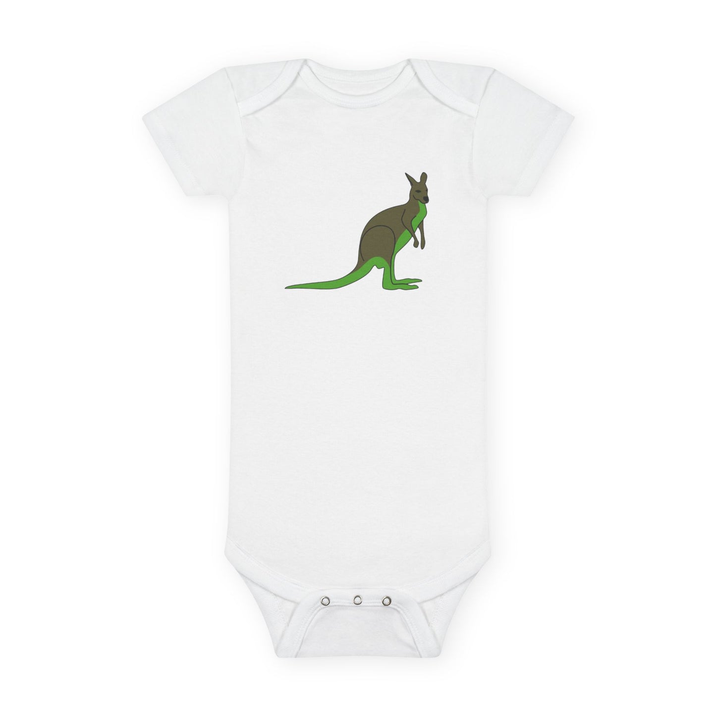 Kangaroo Baby Onesie - Cute Aussie Animal Infant Bodysuit
