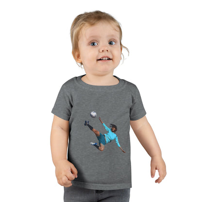 Toddler T-Shirt — Action Soccer Player Graphic | Kids Sports Tee