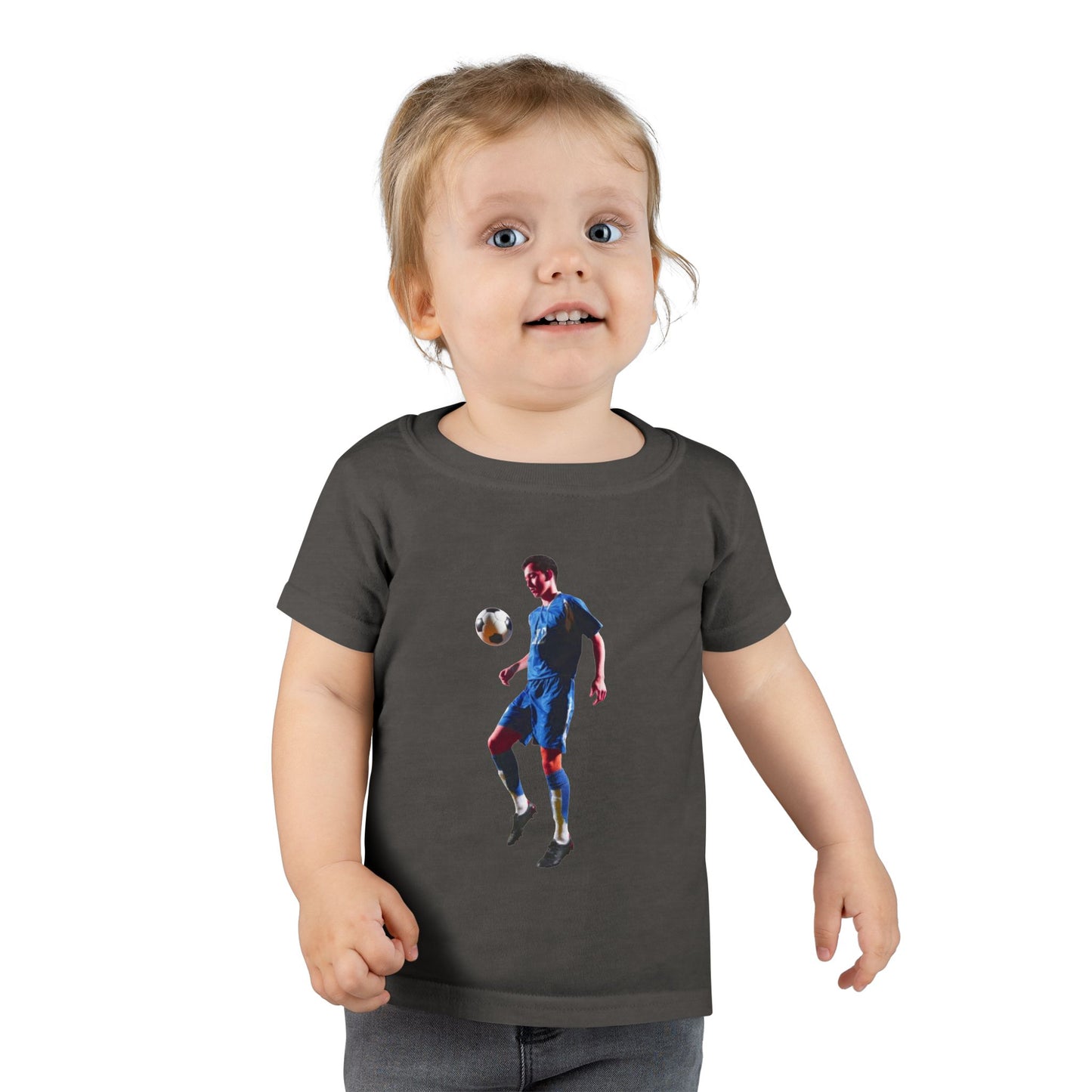 Toddler Soccer Player T-Shirt — Kids Football Juggle Tee