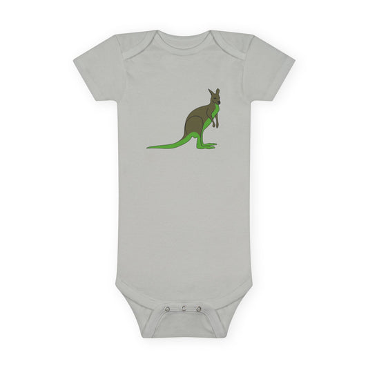 Kangaroo Baby Onesie - Cute Aussie Animal Infant Bodysuit