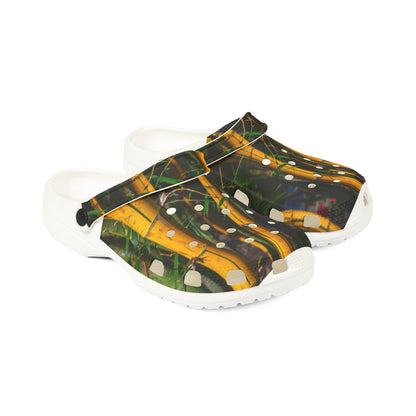 Bamboo Forest EVA Foam Clogs — Lightweight Garden & Casual Slip-Ons