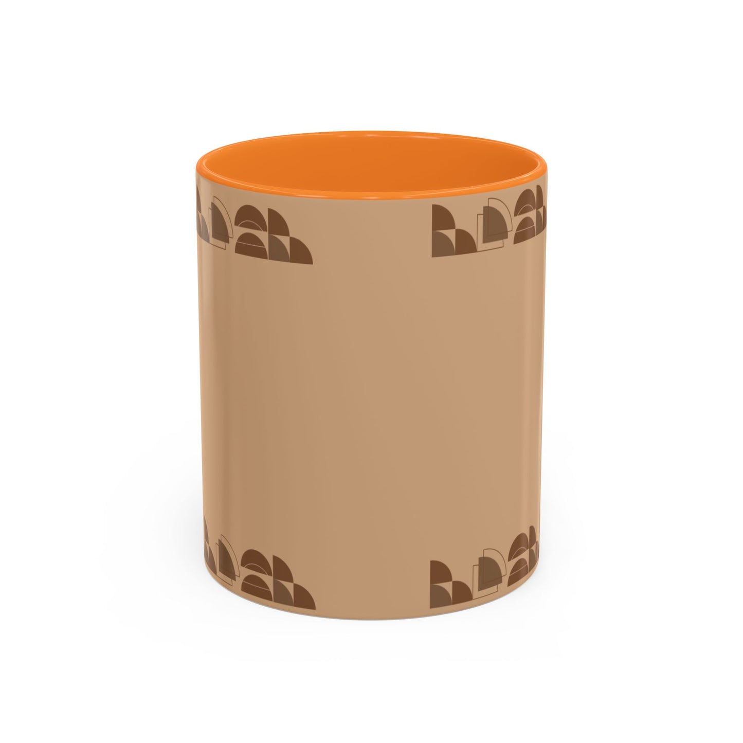 Retro Neutral Pattern Coffee Mug (11oz, 15oz)