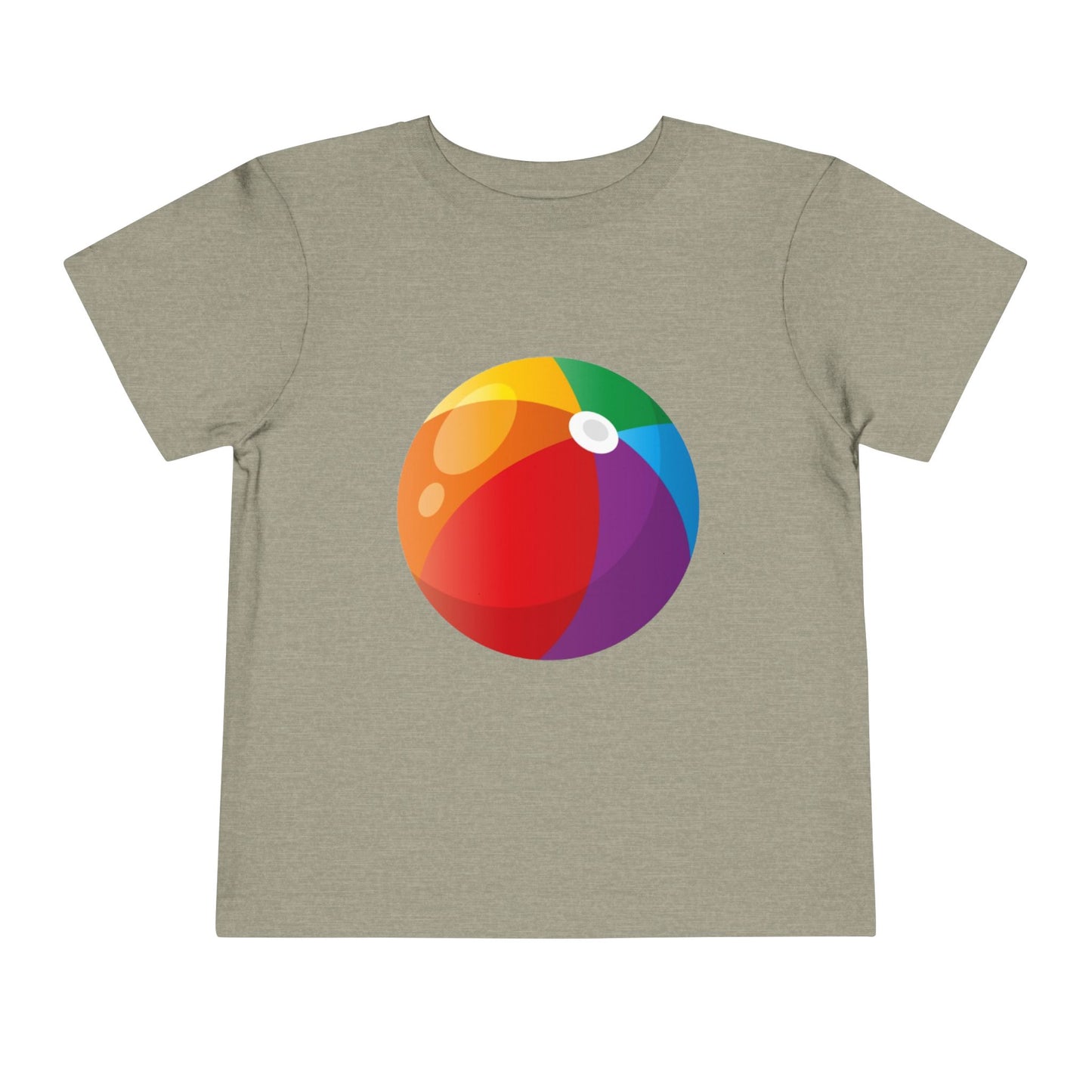 Beach Ball Toddler Tee — Colorful Summer Play Shirt