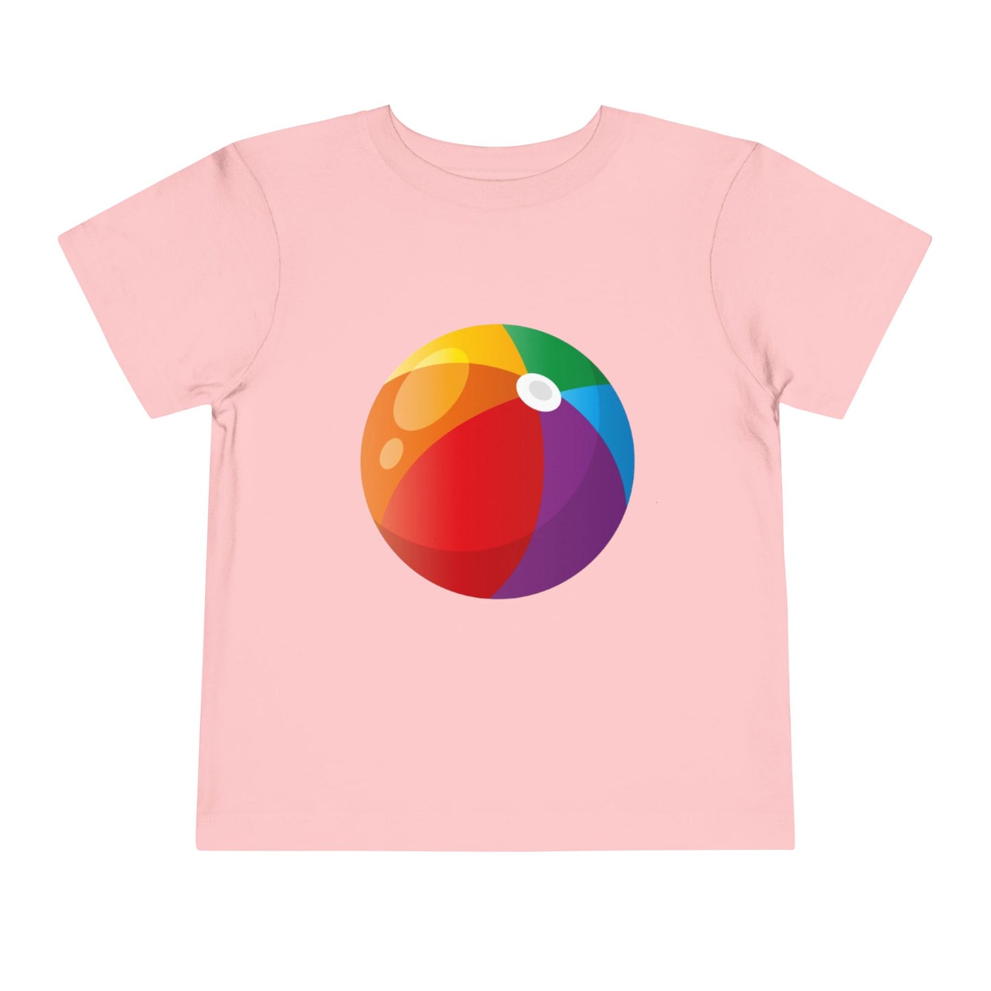 Beach Ball Toddler Tee — Colorful Summer Play Shirt