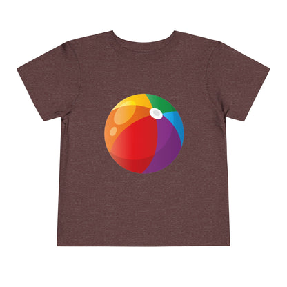 Beach Ball Toddler Tee — Colorful Summer Play Shirt