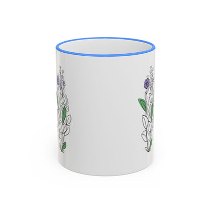 Accent Rim & Handle Mug (11oz, 15oz)