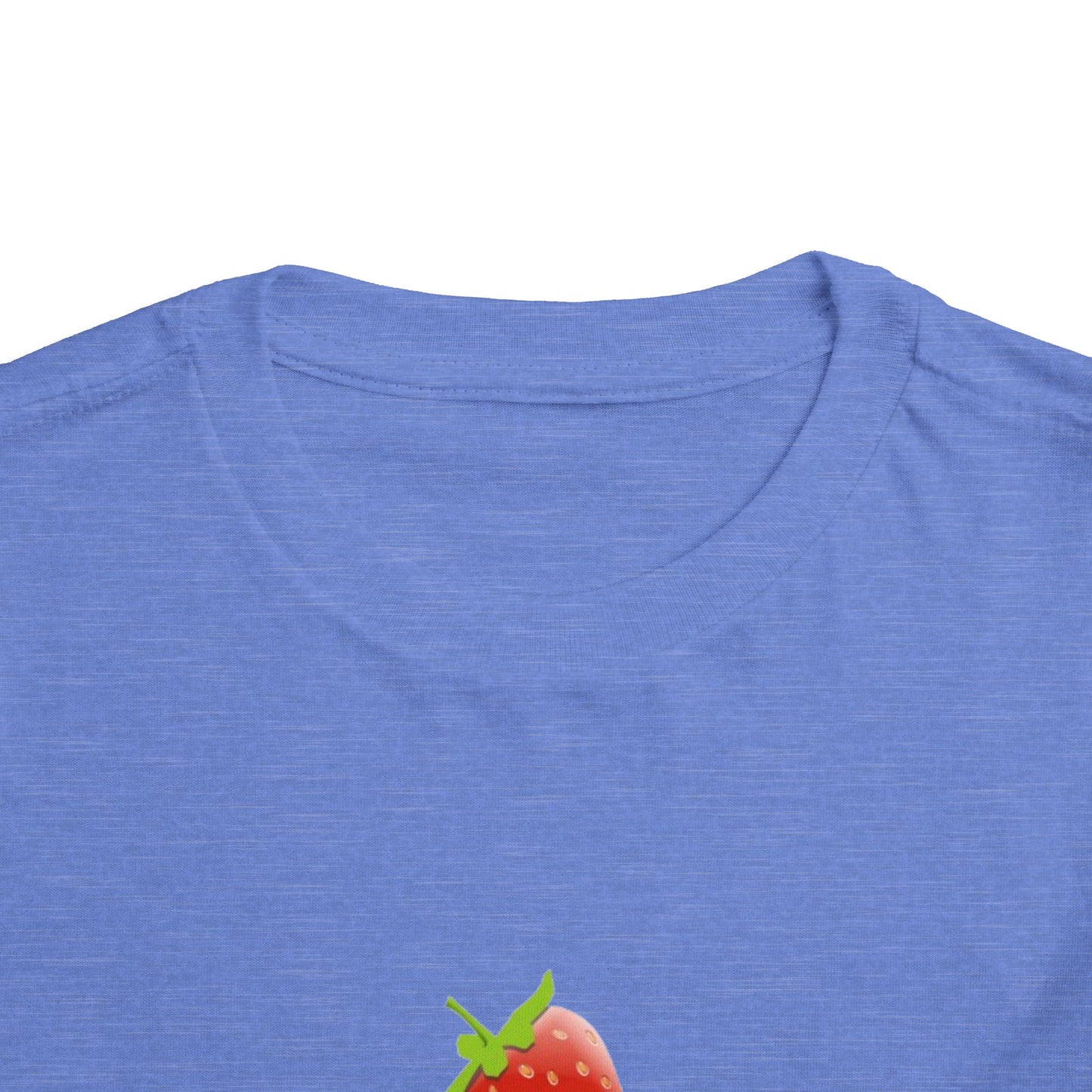 Toddler Tee with Cute Strawberry Cupcake Graphic