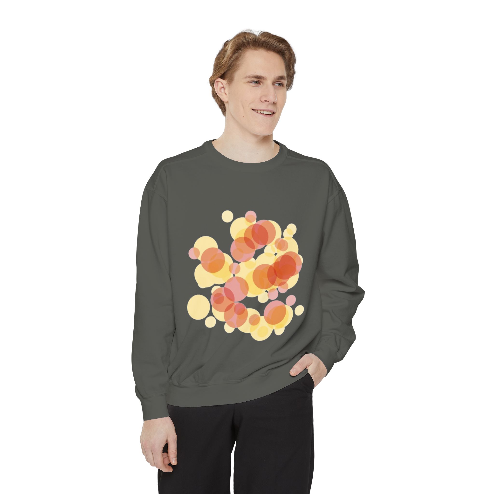 Abstract Sunset Bubbles Sweatshirt - Image 19