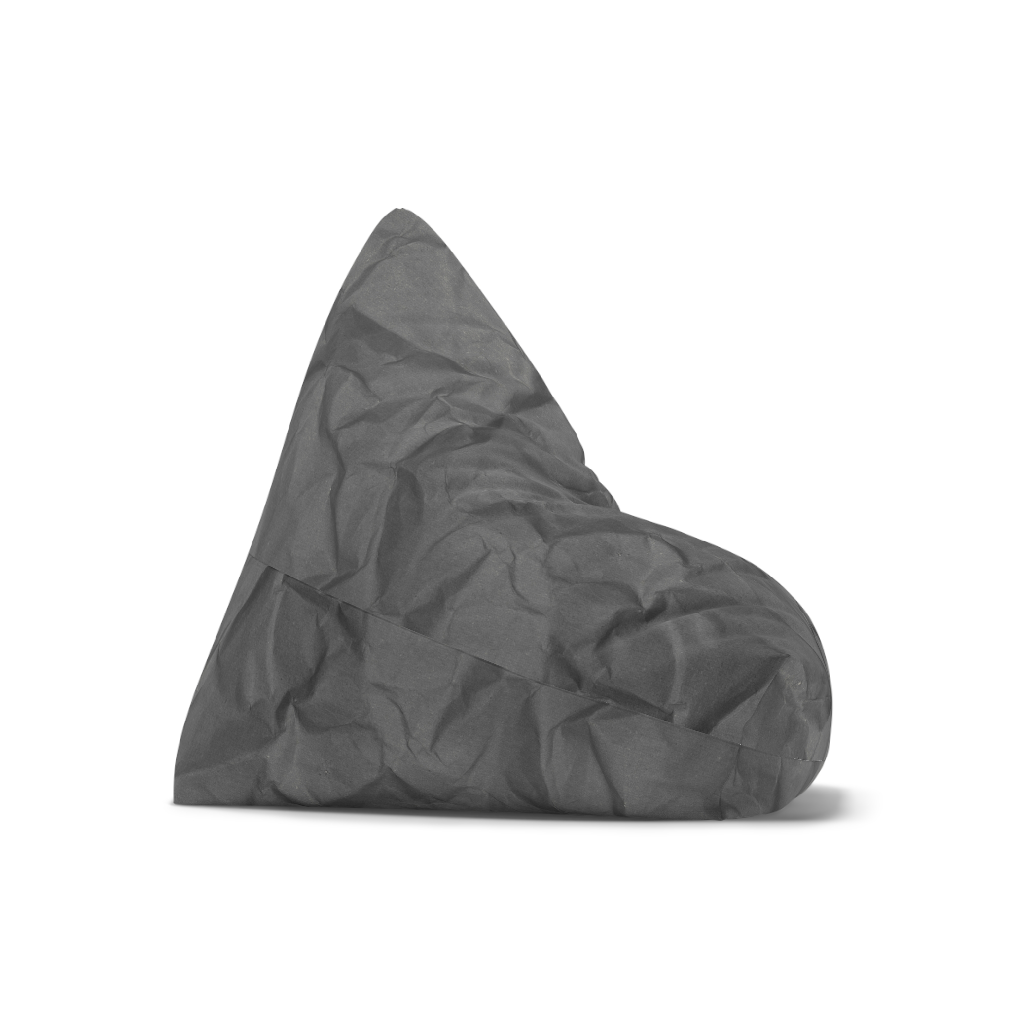 Gray Outdoor Bean Bag Cover — Weather-Resistant Replacement Slipcover - Image 8