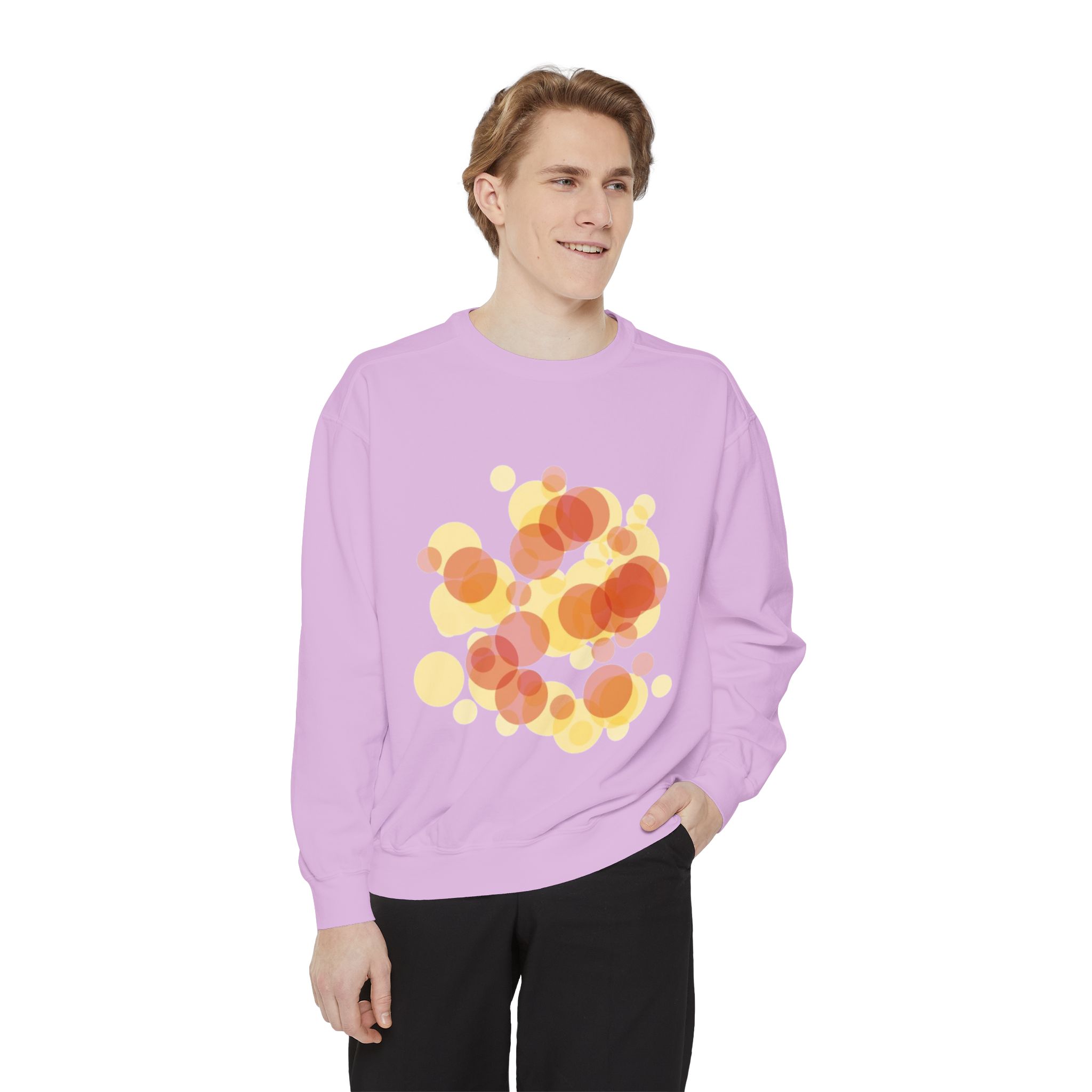 Abstract Sunset Bubbles Sweatshirt - Image 67