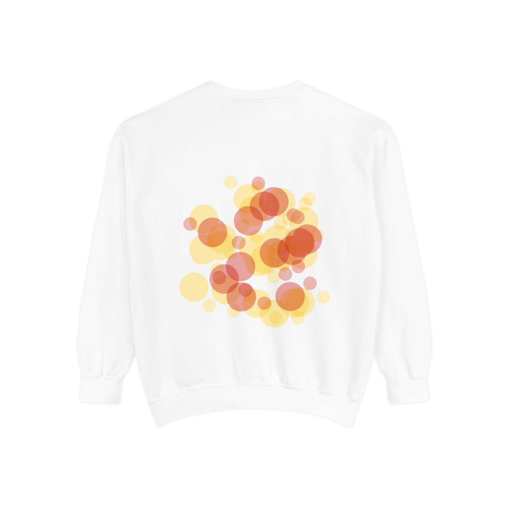 Abstract Sunset Bubbles Sweatshirt - Image 6