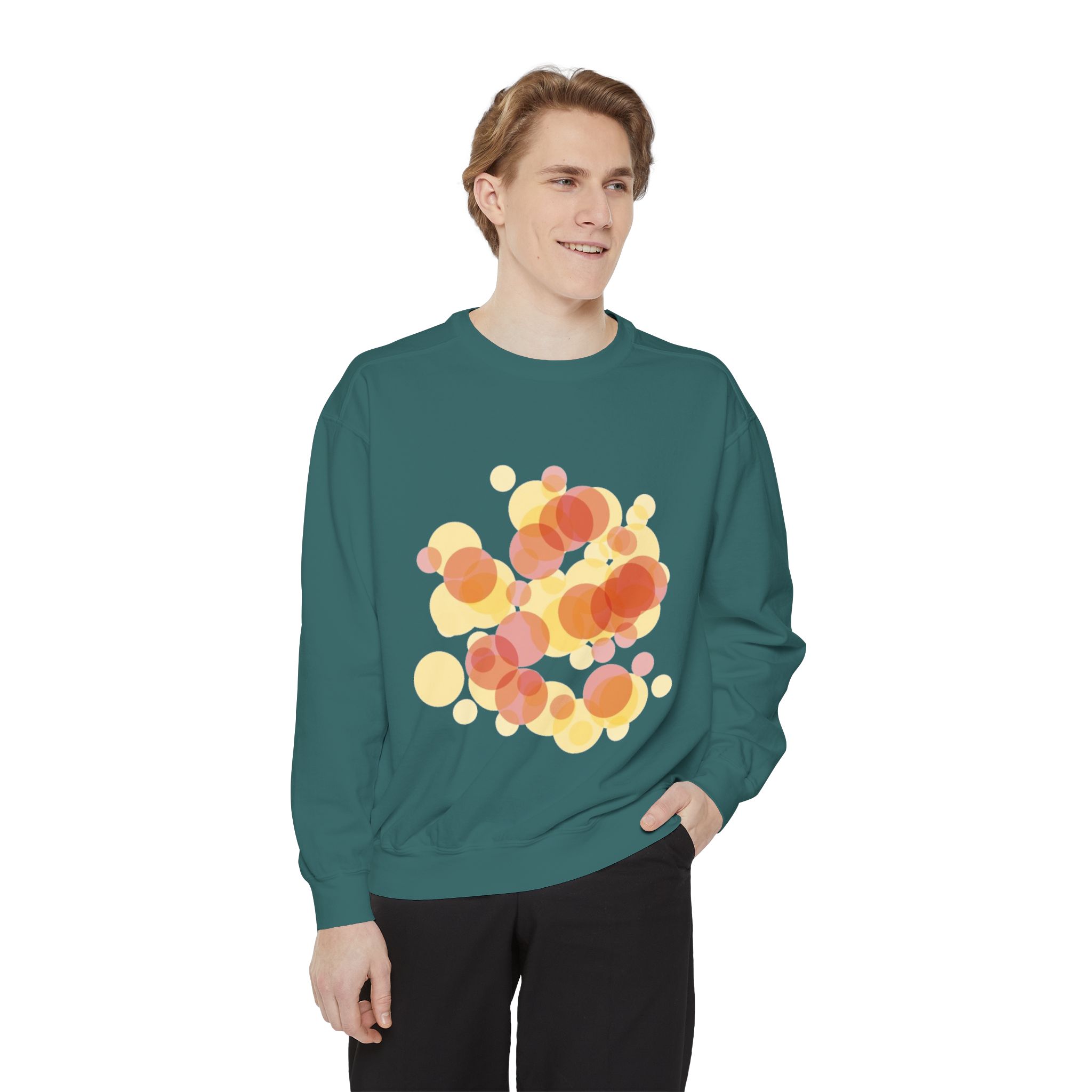 Abstract Sunset Bubbles Sweatshirt - Image 35