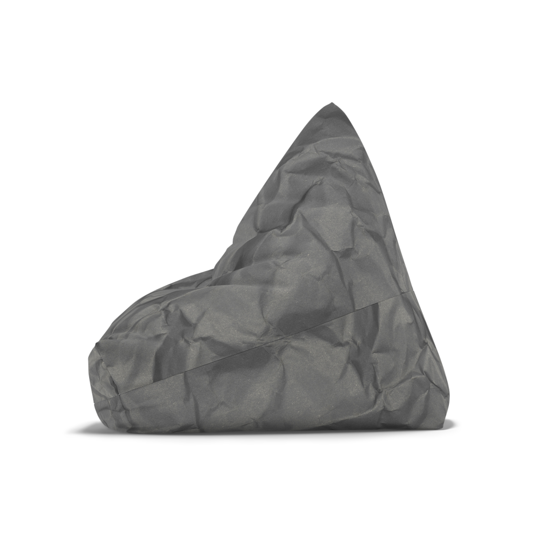 Gray Outdoor Bean Bag Cover — Weather-Resistant Replacement Slipcover - Image 9