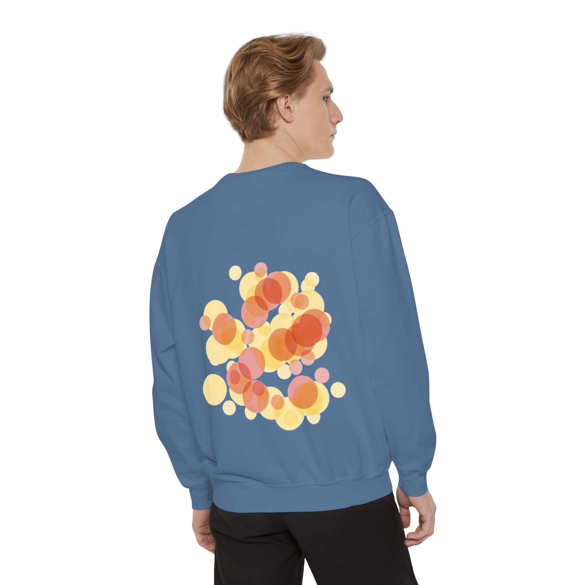 Abstract Sunset Bubbles Sweatshirt - Image 56