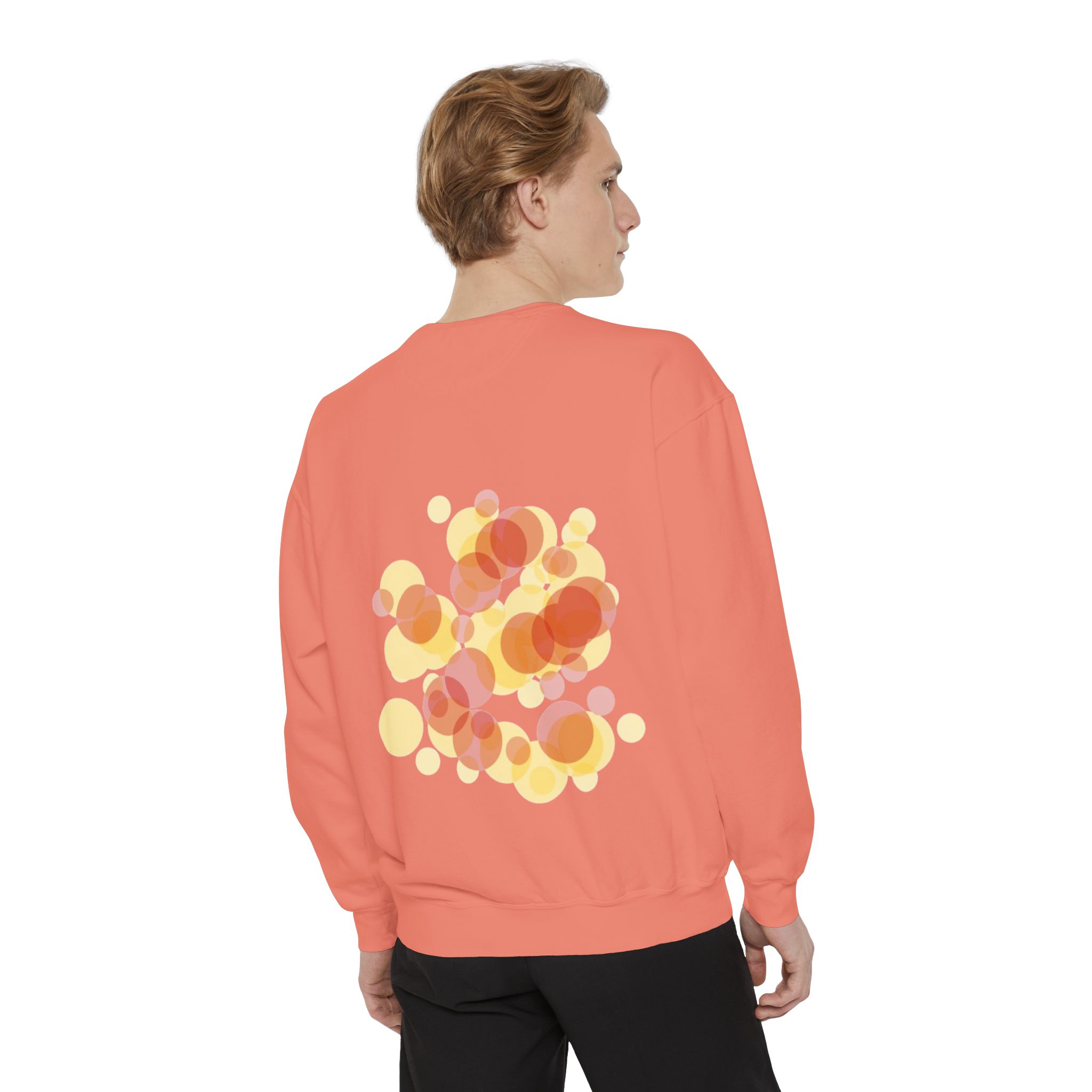 Abstract Sunset Bubbles Sweatshirt - Image 12