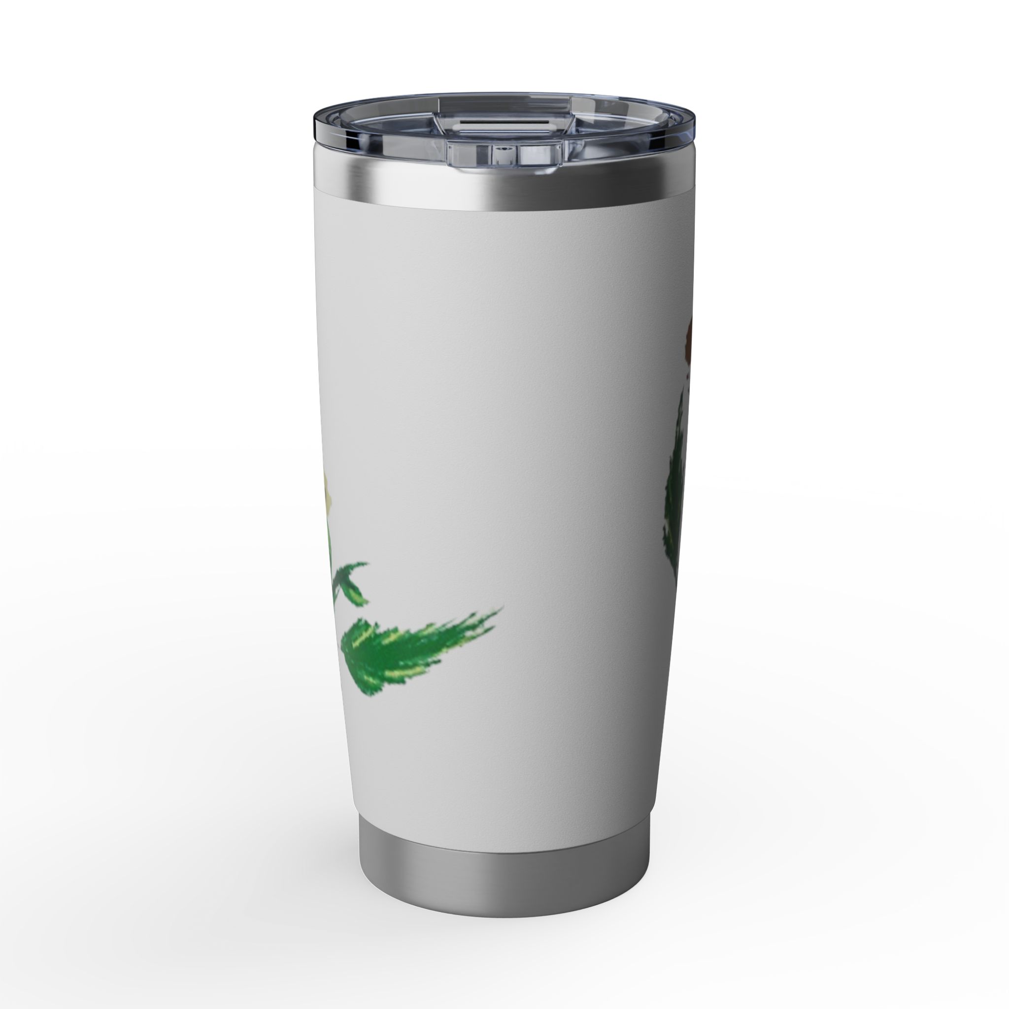 Floral Vagabond 20oz Tumbler – Hand-Painted Flower Travel Cup - Image 6