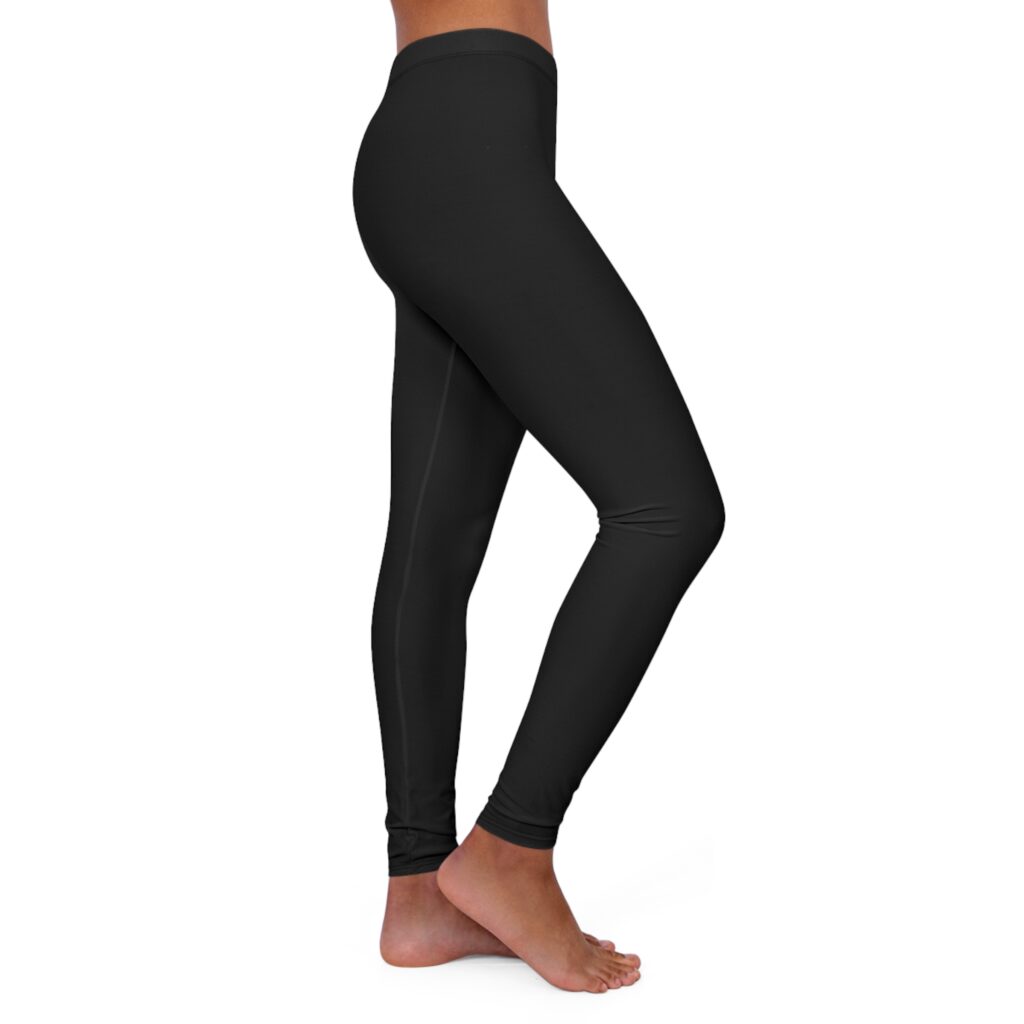 Women's Black Performance Leggings — Casual Spandex Yoga & Everyday Activewear