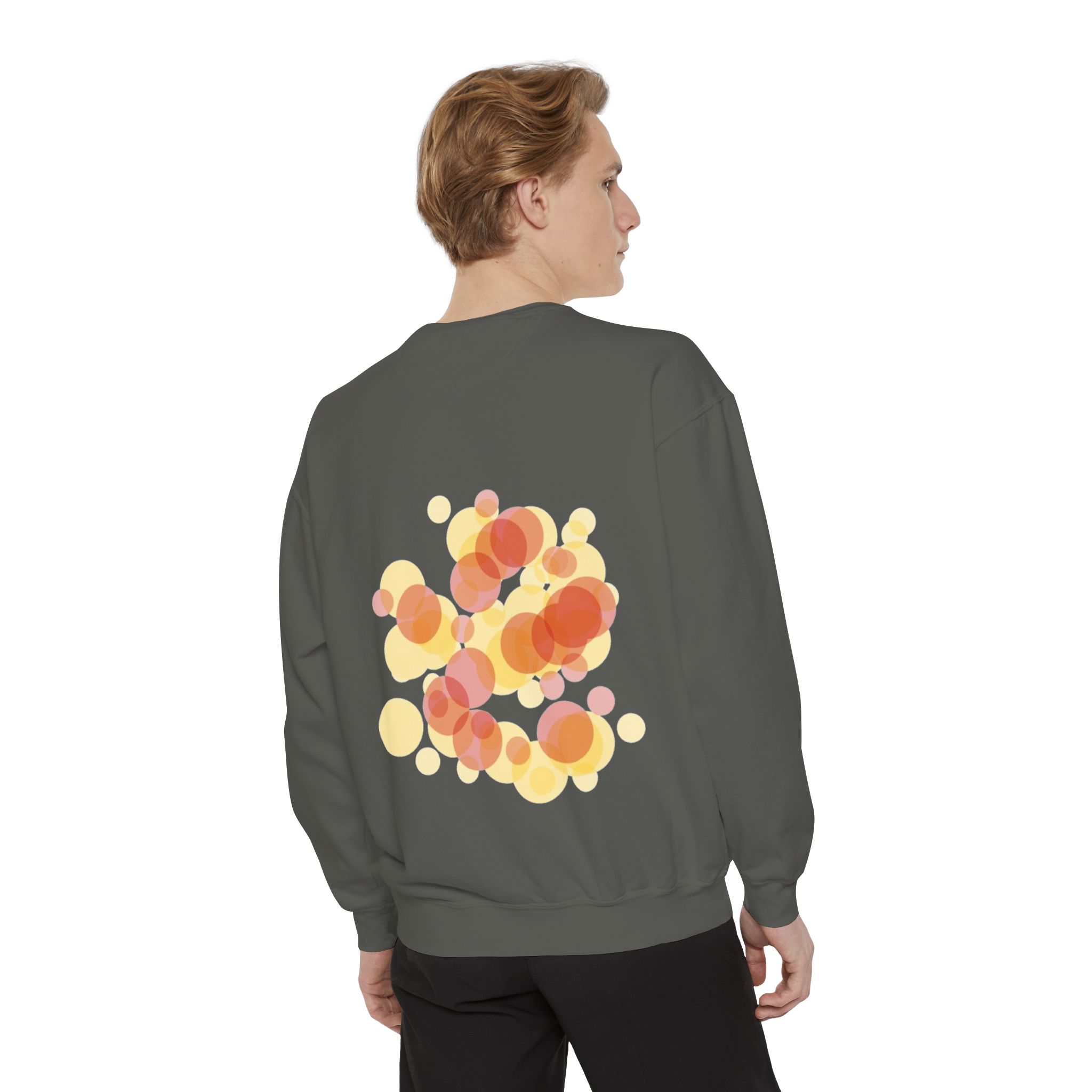 Abstract Sunset Bubbles Sweatshirt - Image 20