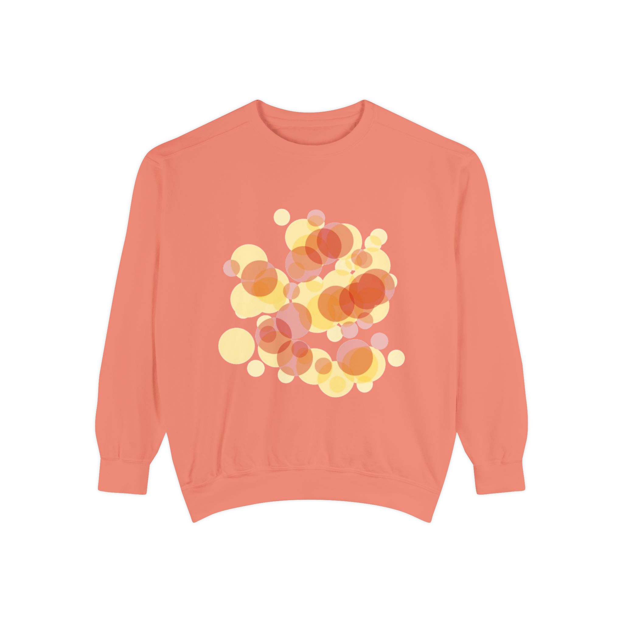 Abstract Sunset Bubbles Sweatshirt - Image 9