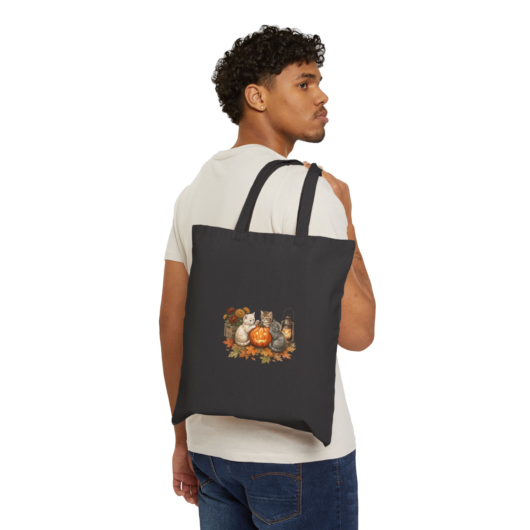 Autumn Pumpkin Still Life Tote | Fall Pumpkin Season Canvas Tote - Image 7