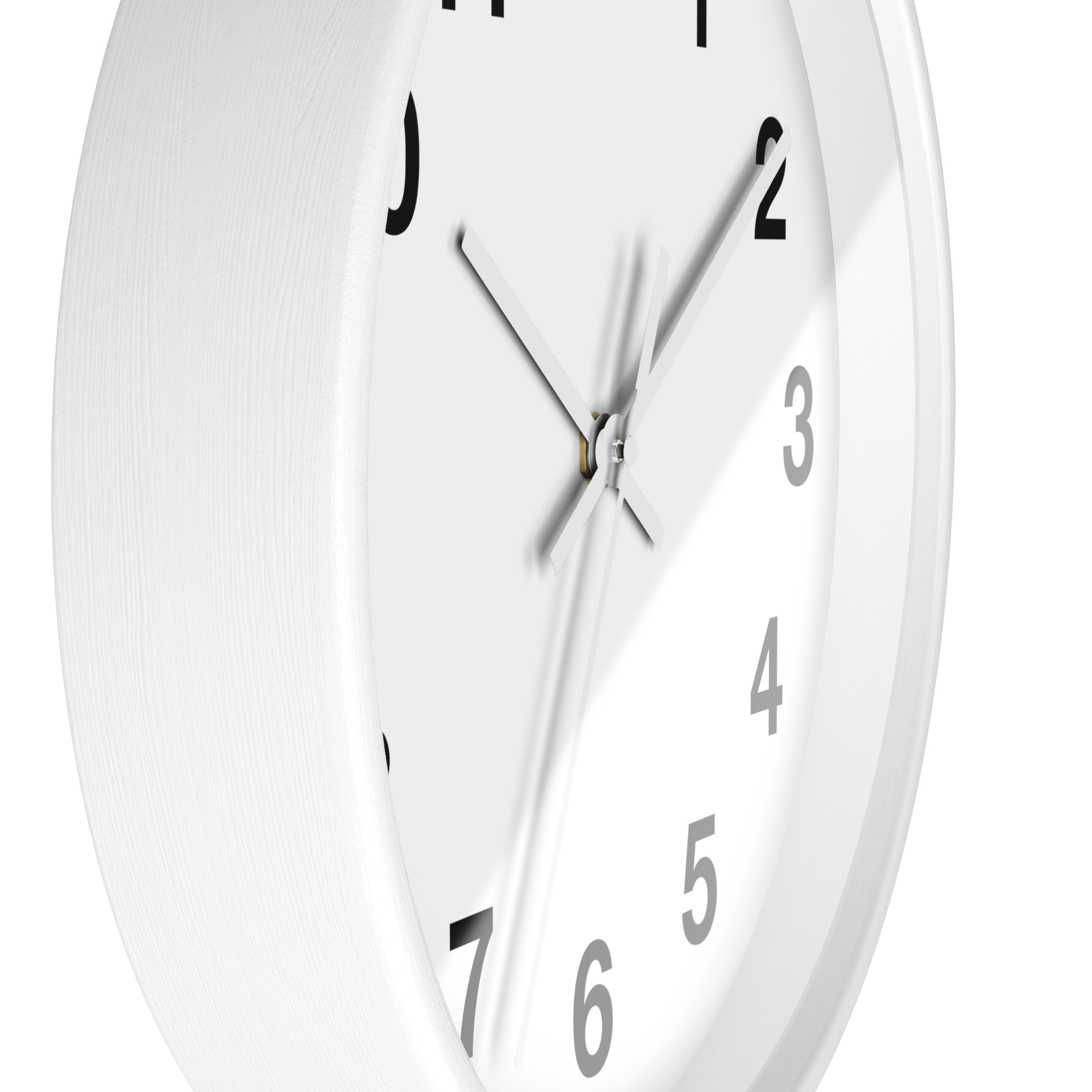 Minimal Black Frame Wall Clock — Modern Silent Home Clock - Image 11