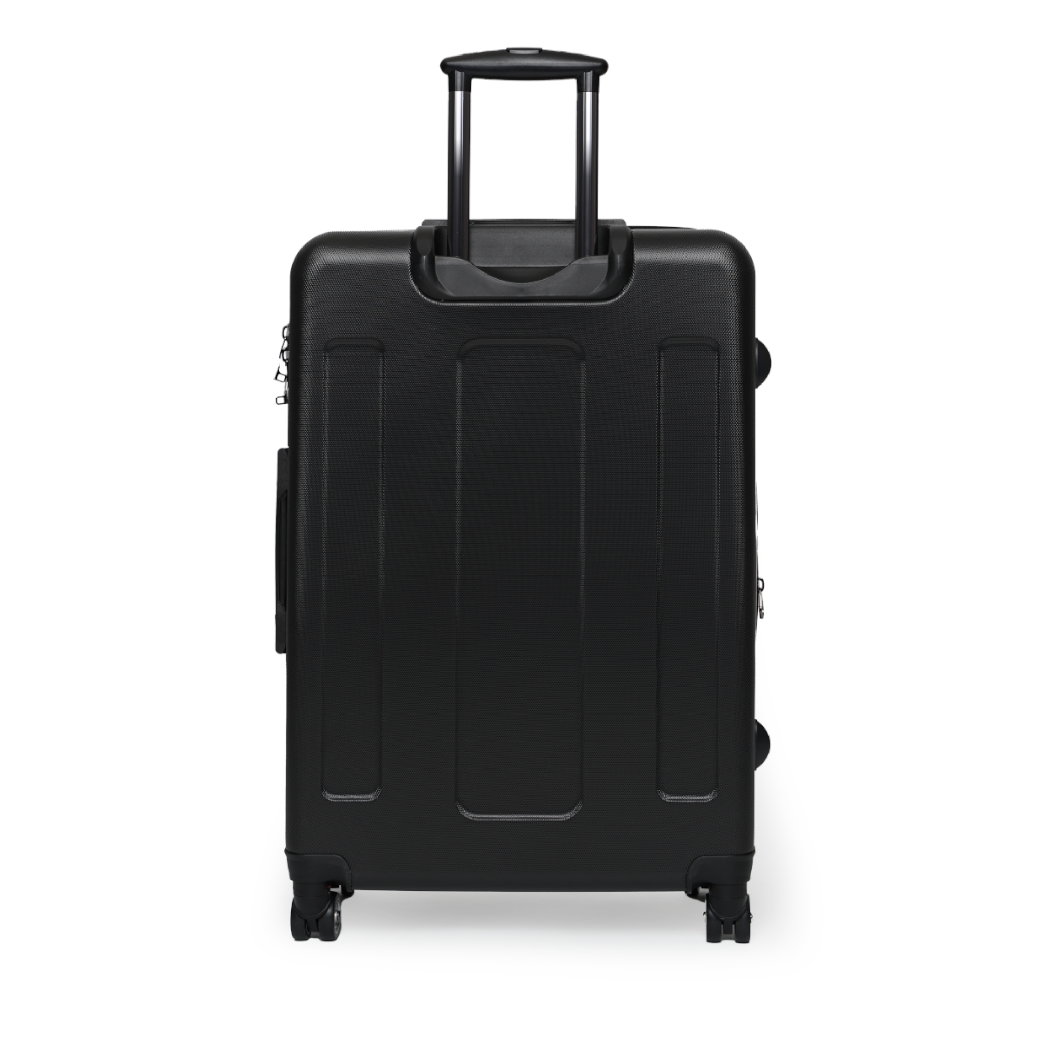 Gray Swirl Carry-On Suitcase — Modern Abstract Travel Luggage - Image 10