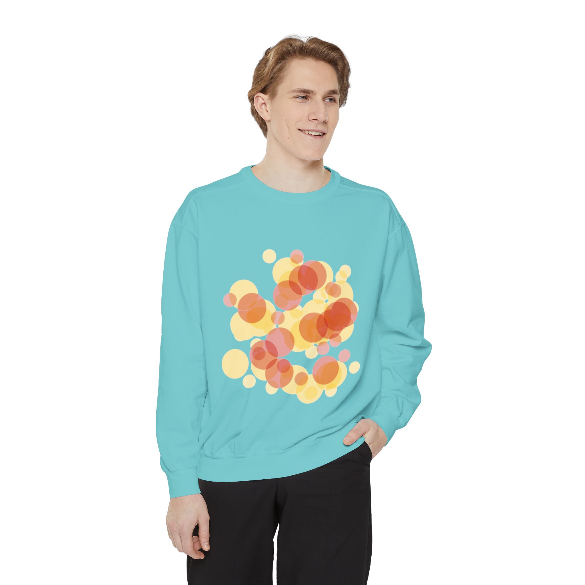 Abstract Sunset Bubbles Sweatshirt - Image 27