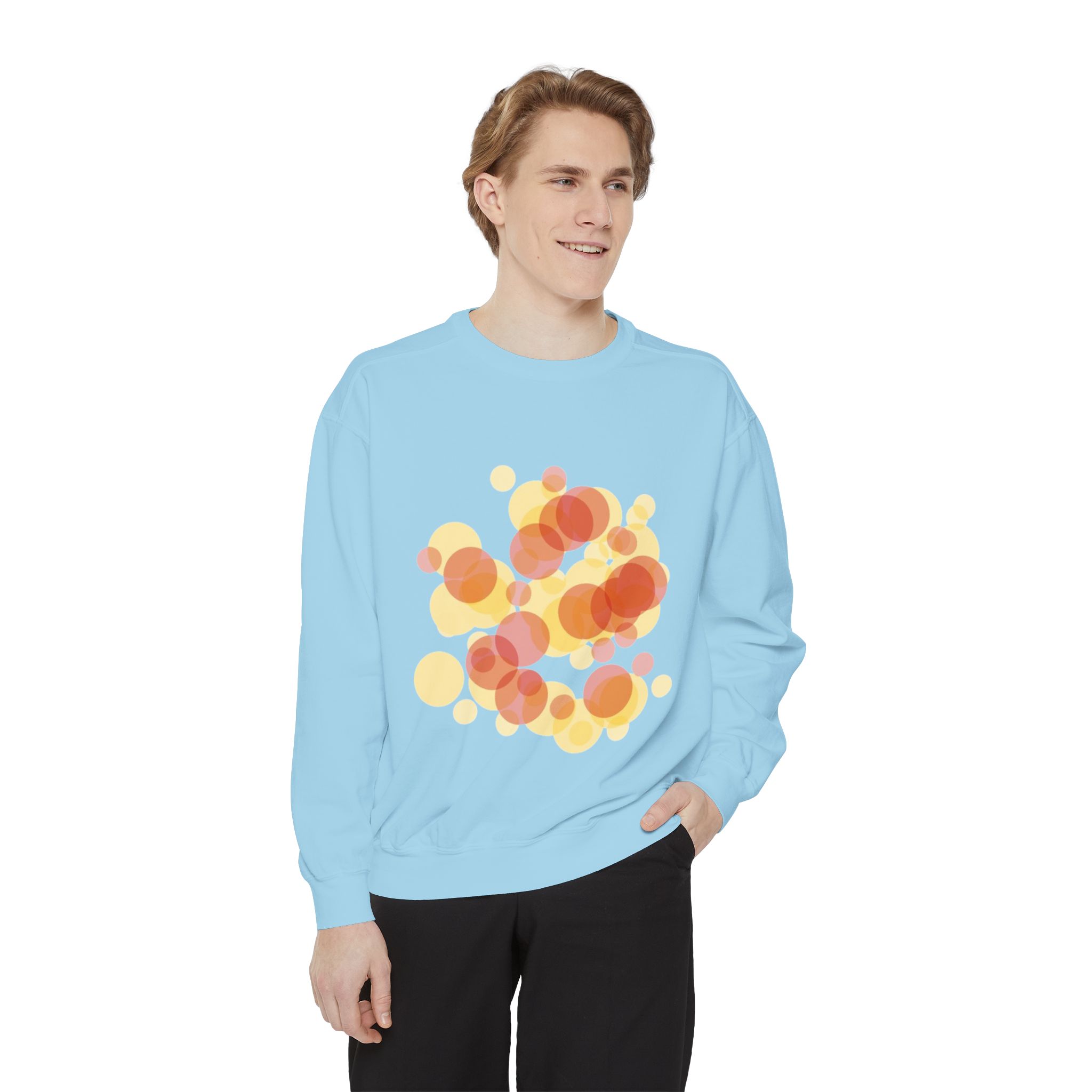 Abstract Sunset Bubbles Sweatshirt - Image 47