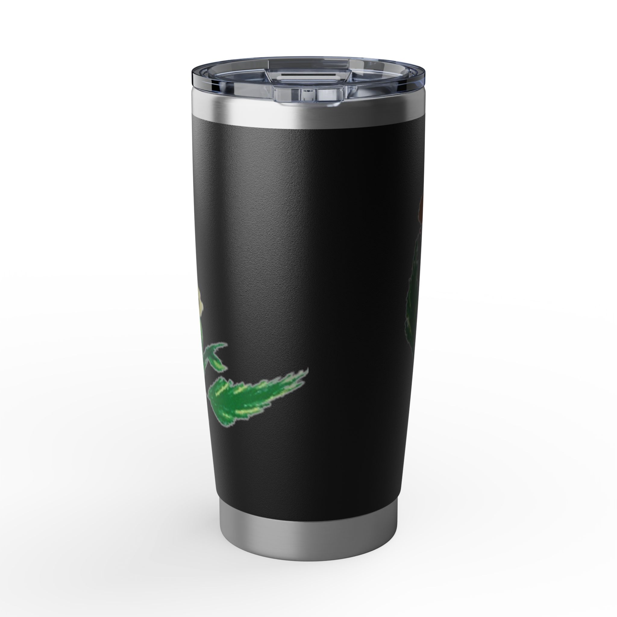 Floral Vagabond 20oz Tumbler – Hand-Painted Flower Travel Cup - Image 10