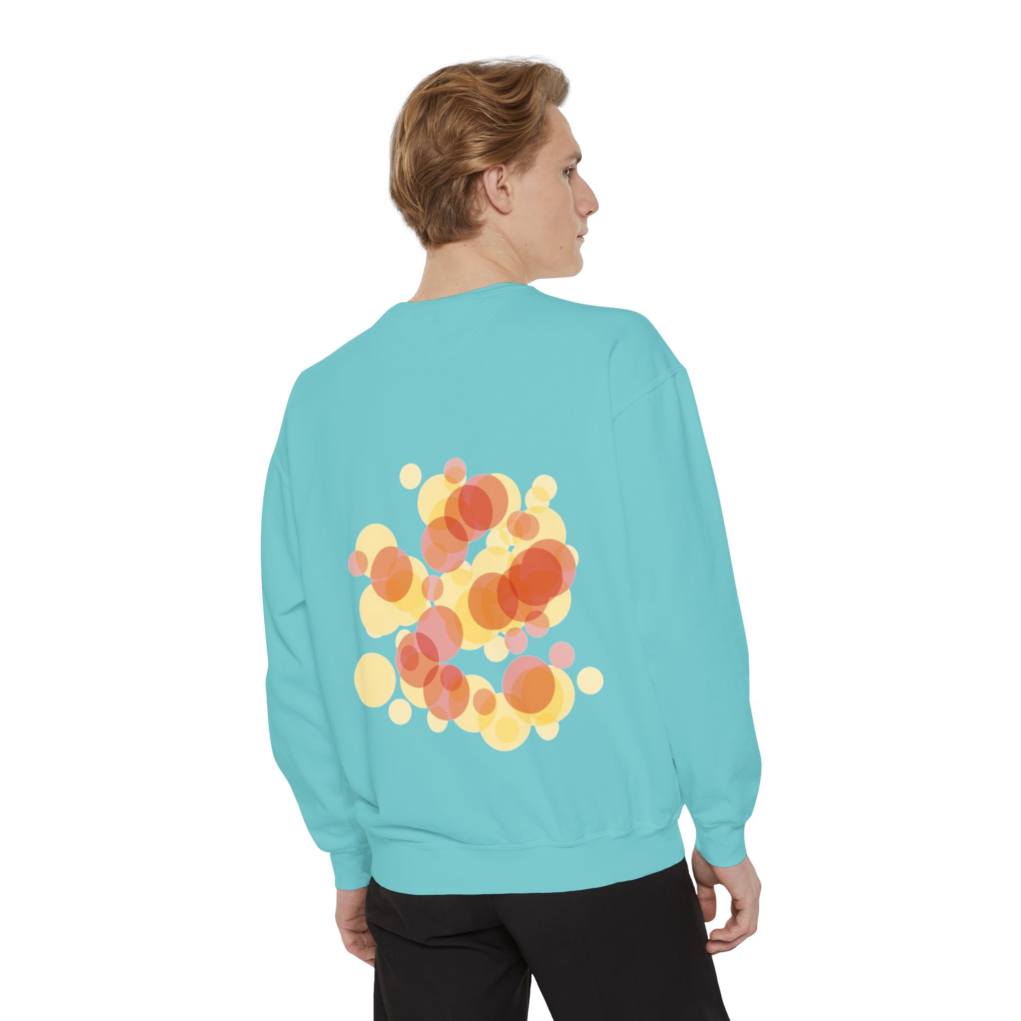 Abstract Sunset Bubbles Sweatshirt - Image 28