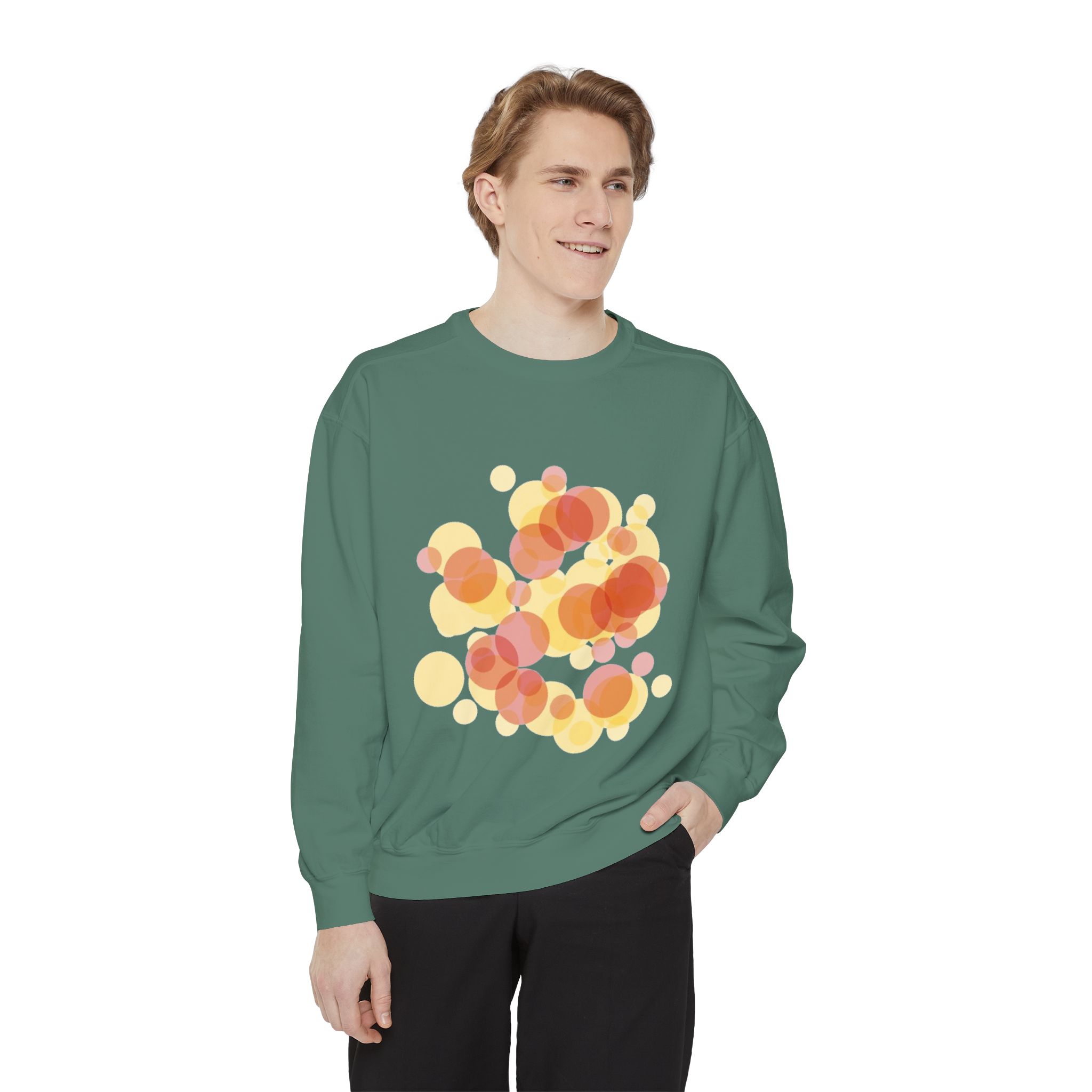 Abstract Sunset Bubbles Sweatshirt - Image 31
