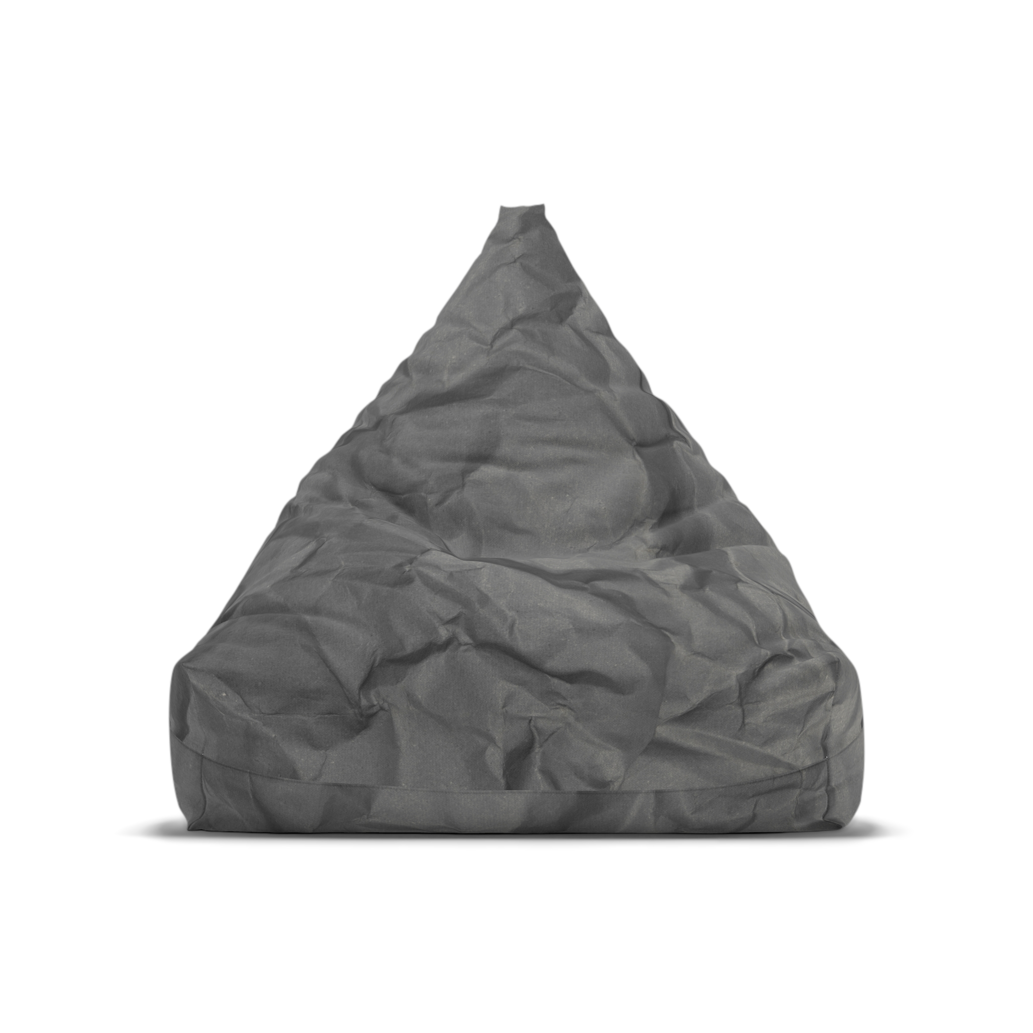 Gray Outdoor Bean Bag Cover — Weather-Resistant Replacement Slipcover - Image 6