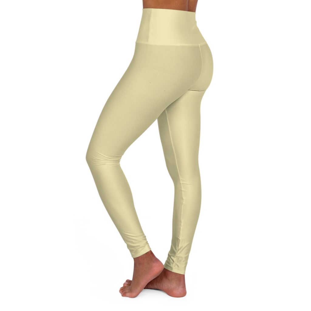 Lightweight Solid AOP Stretch Leggings—High-Waisted Yoga Leggings