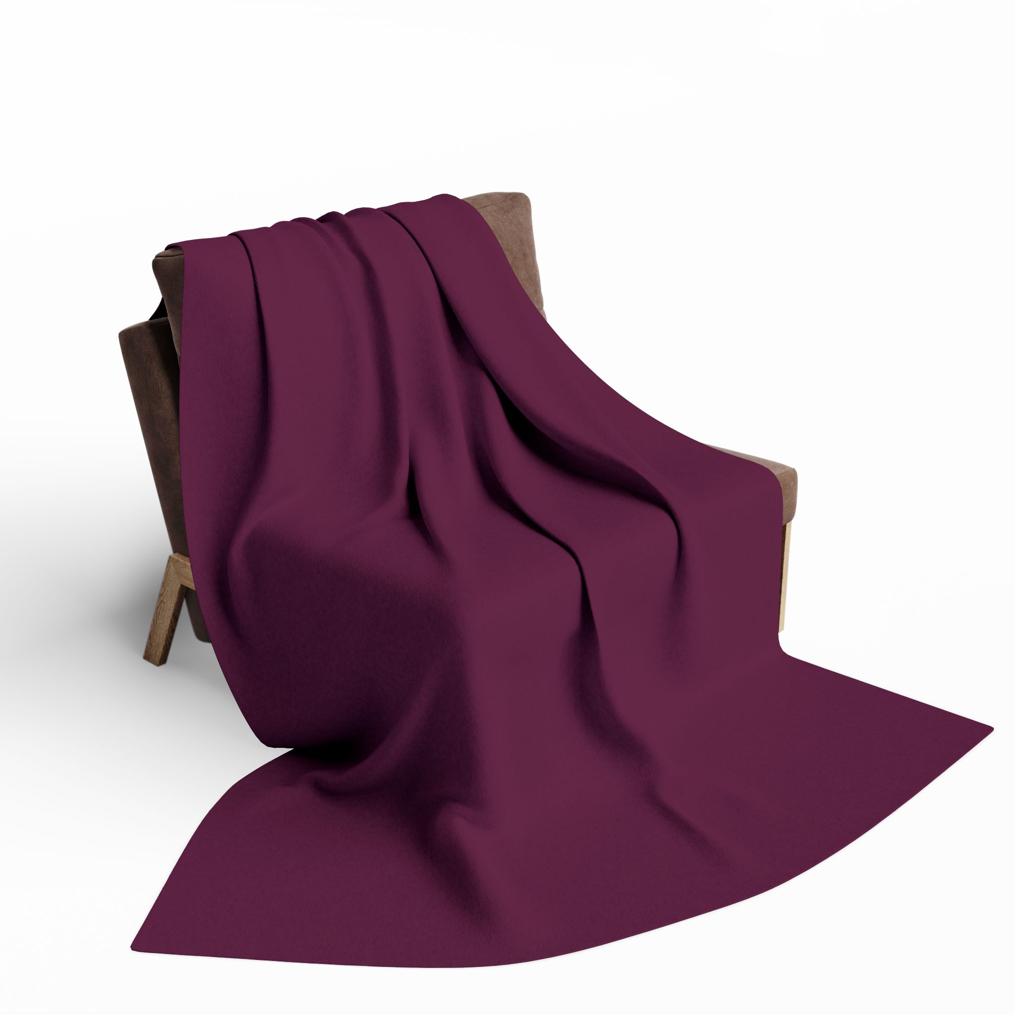 Plum Arctic Fleece Blanket – Cozy Soft Throw for Home, Travel & Gifts - Image 14