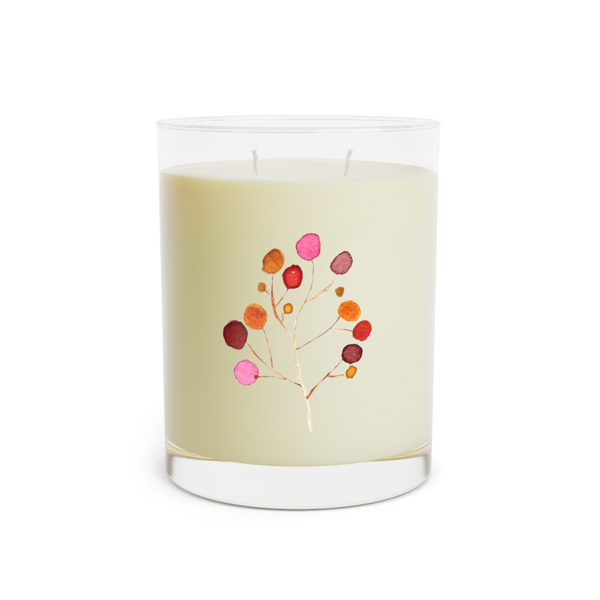 Autumn Berry Scented Candle — 11oz Decorative Glass Jar - Image 6