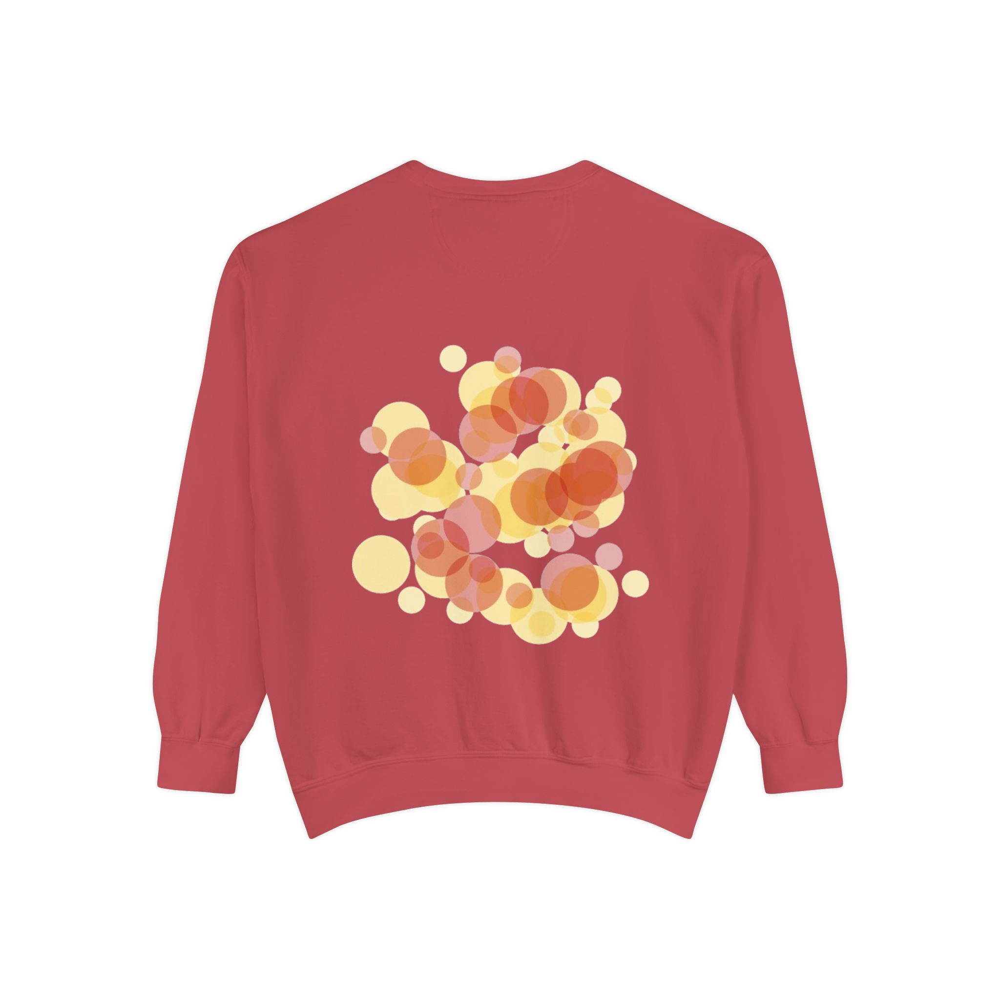 Abstract Sunset Bubbles Sweatshirt - Image 2