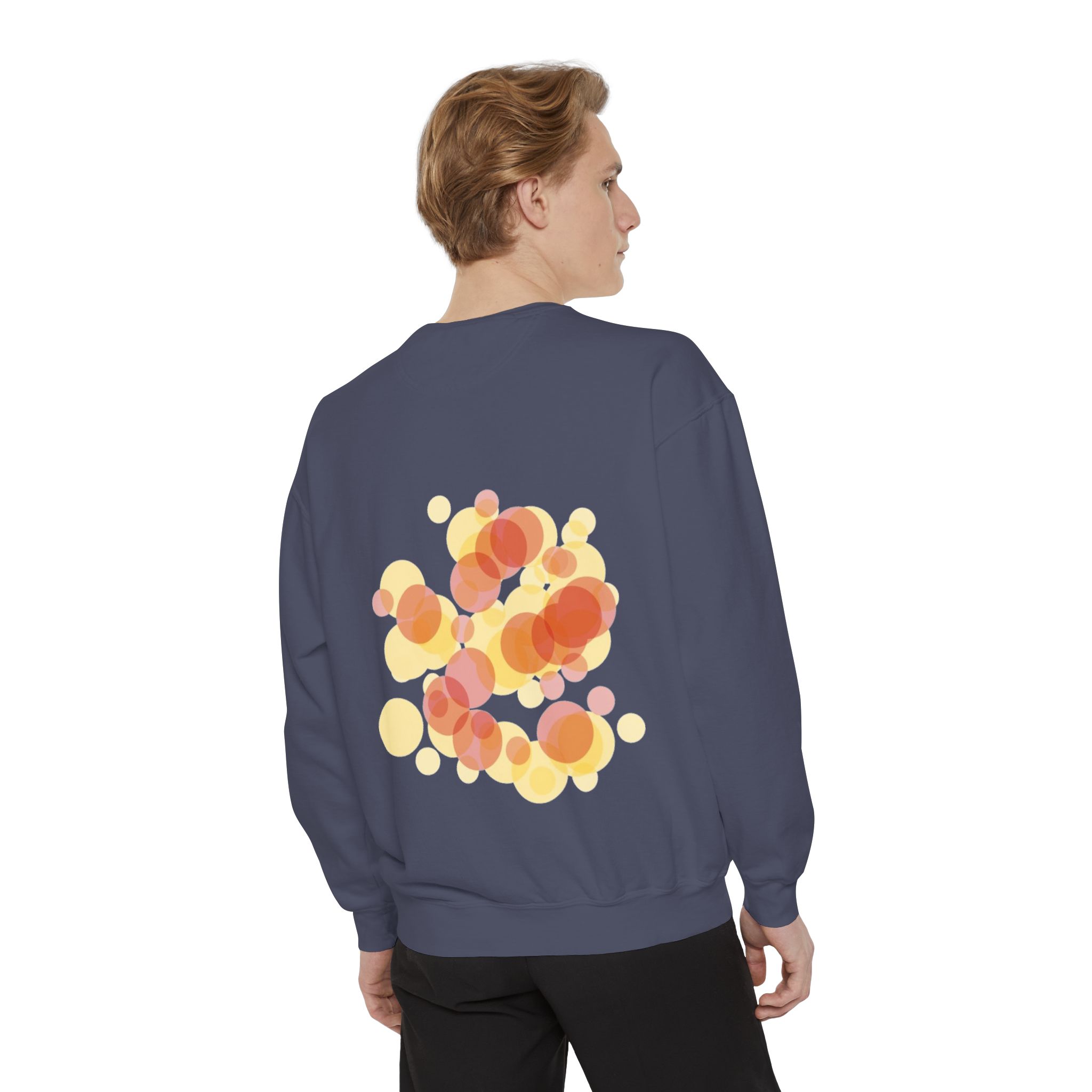 Abstract Sunset Bubbles Sweatshirt - Image 60