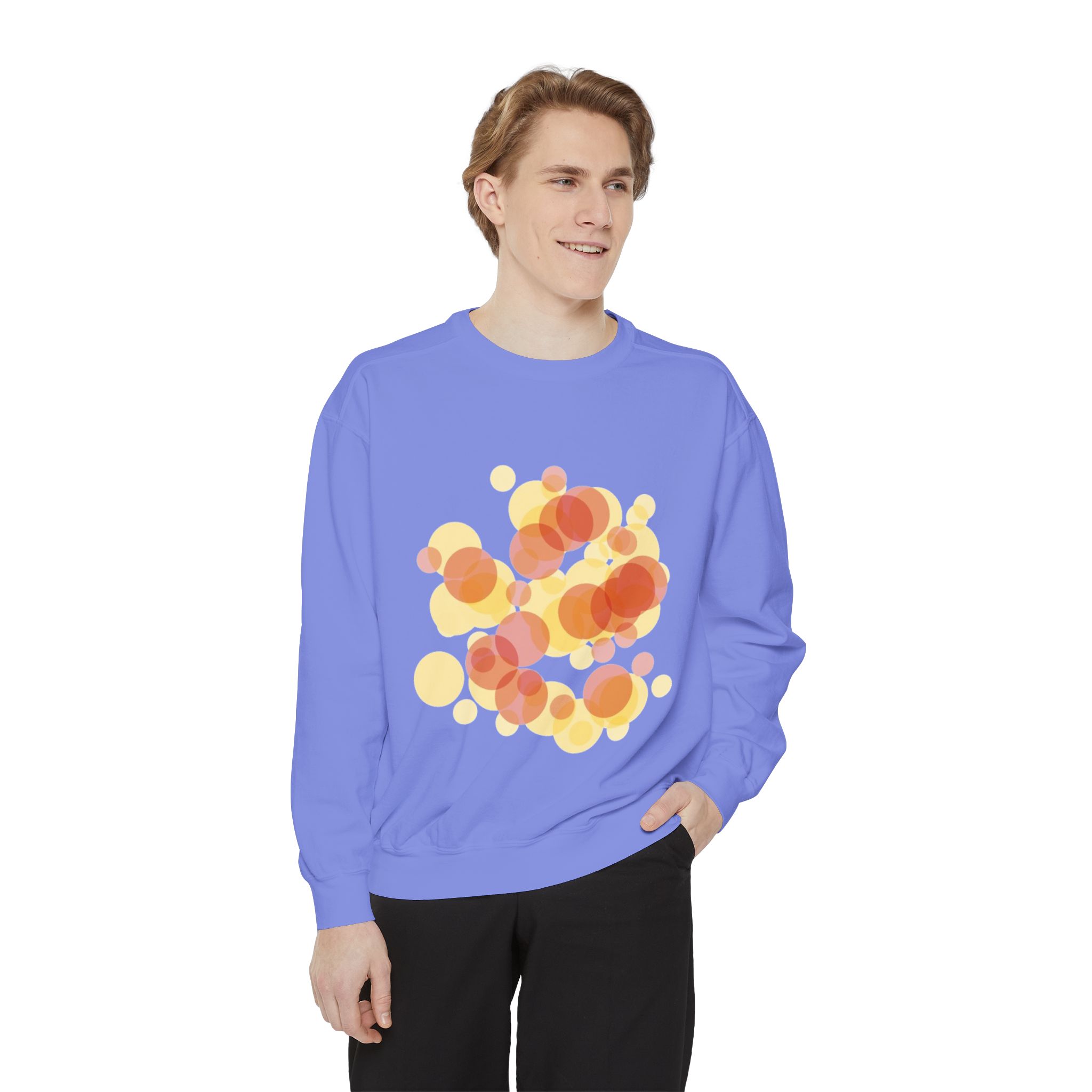 Abstract Sunset Bubbles Sweatshirt - Image 51