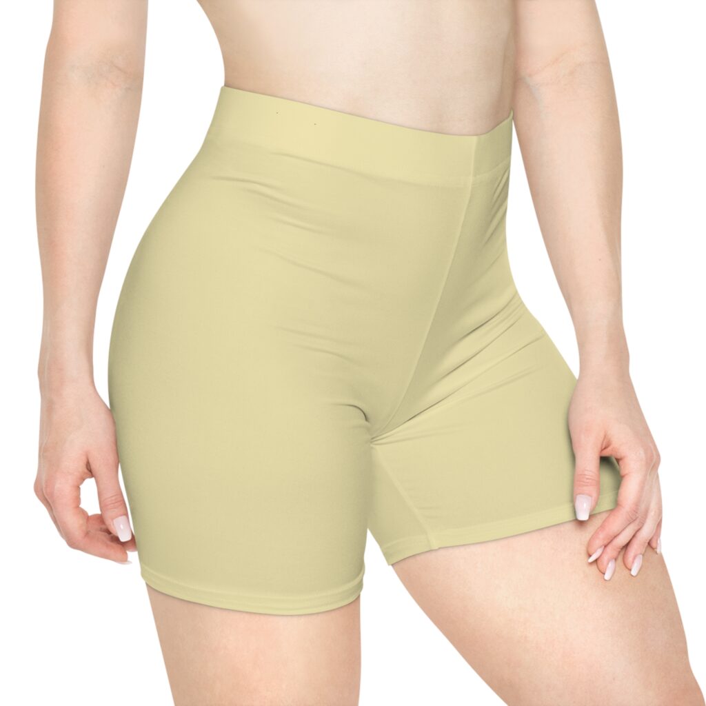 Women's Biker Shorts — Lightweight All-Over Print Cycling & Activewear