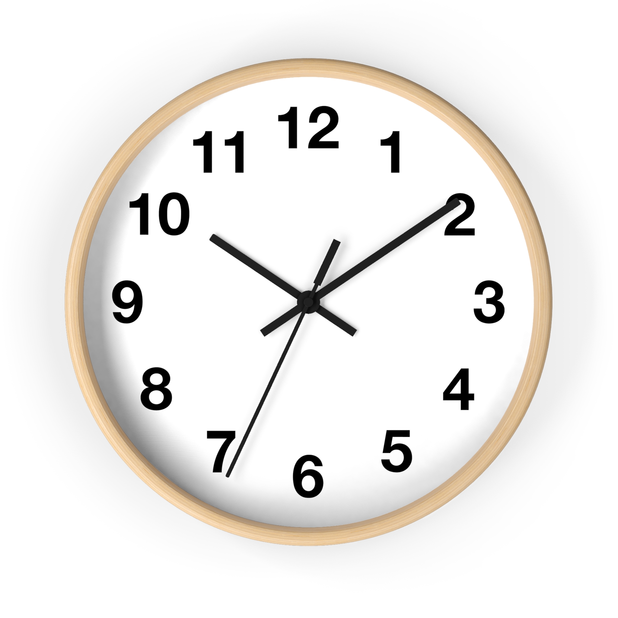 Minimal Black Frame Wall Clock — Modern Silent Home Clock - Image 13