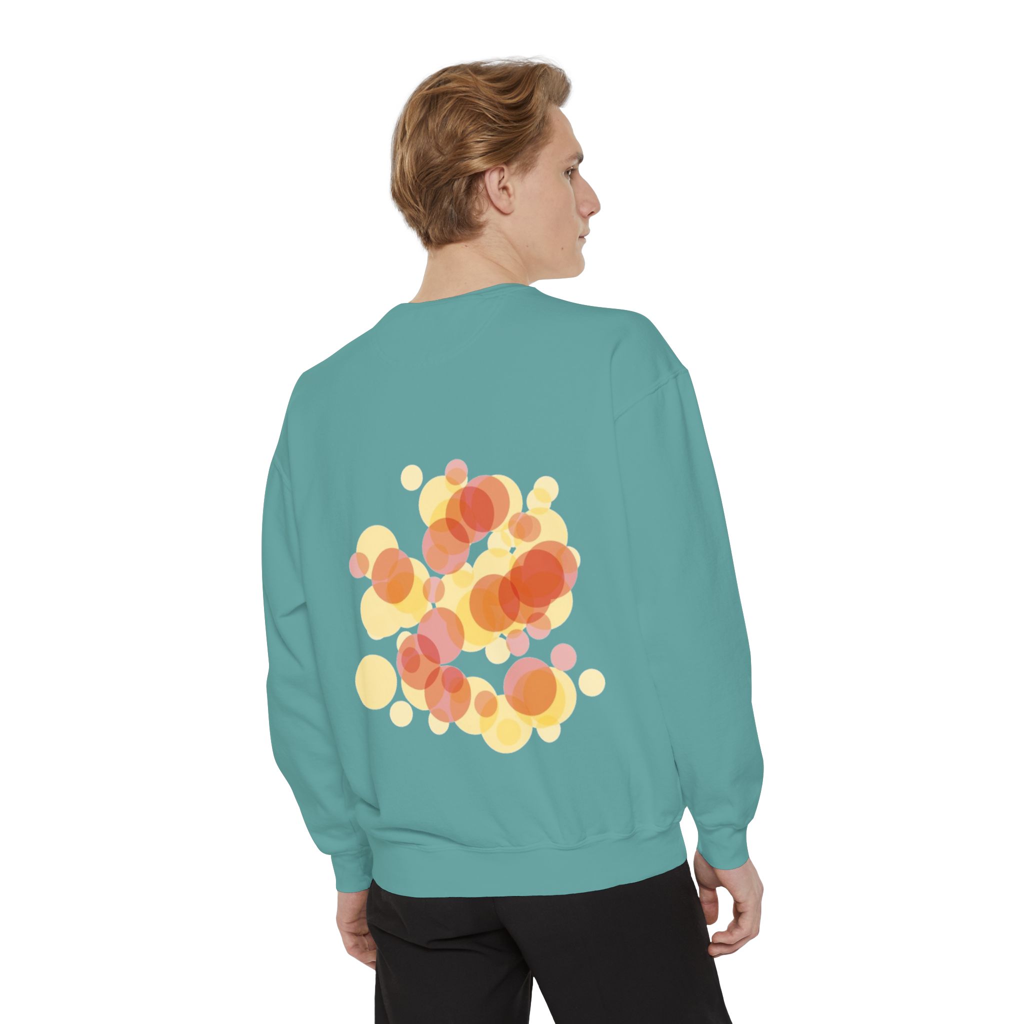 Abstract Sunset Bubbles Sweatshirt - Image 40