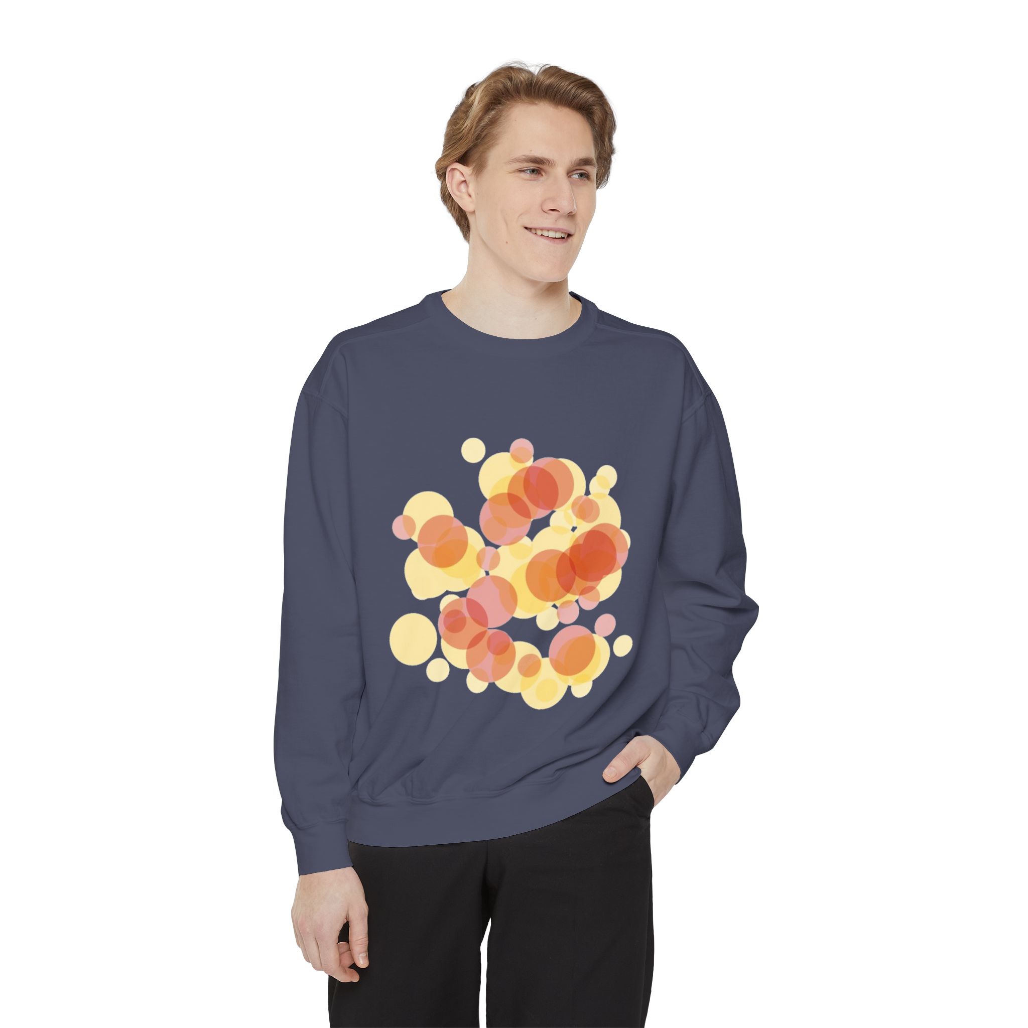 Abstract Sunset Bubbles Sweatshirt - Image 59