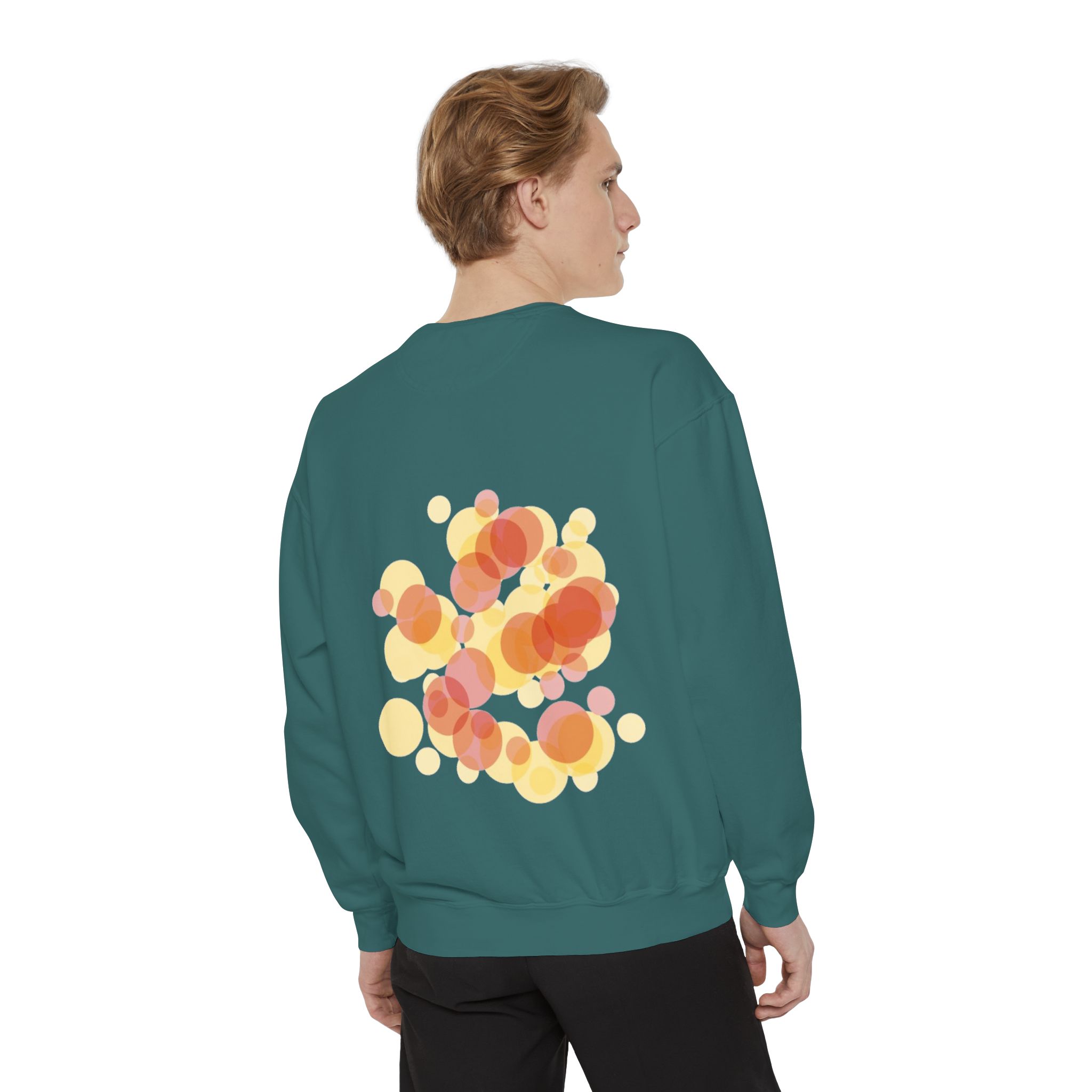 Abstract Sunset Bubbles Sweatshirt - Image 36